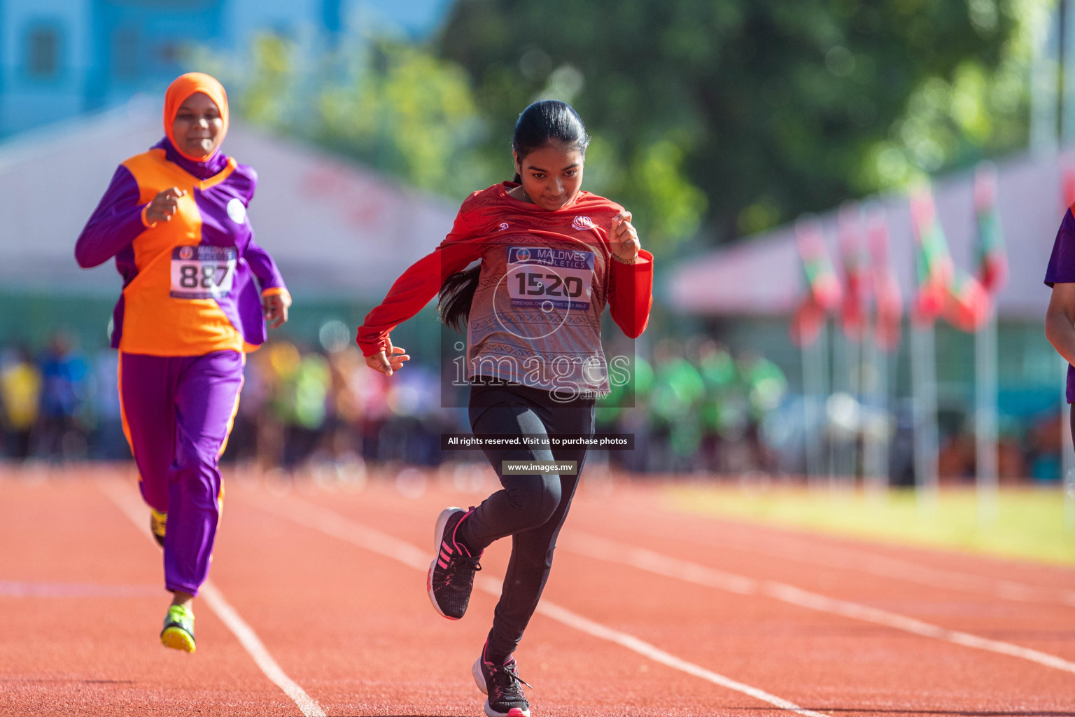 Day 1 of Inter-School Athletics Championship held in Male', Maldives on 22nd May 2022. Photos by: Maanish / images.mv