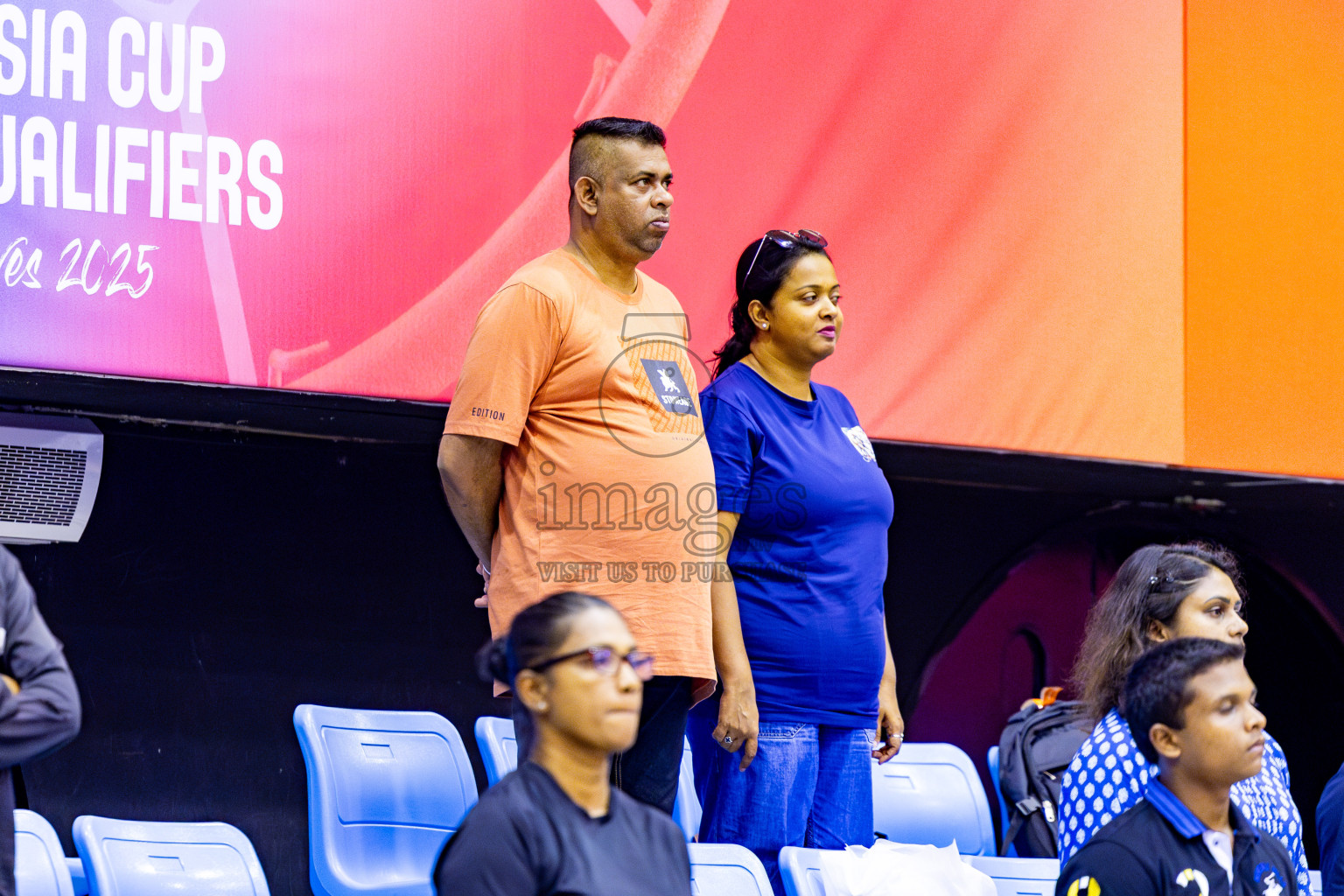 India vs SriLanka in Day 1 of Under 16 Woman's Asian Cup SABA Qualifiers 2025 was held in Social Center, Male', Maldives on 12th June 2025. Photos: Nausham Waheed / images.mv