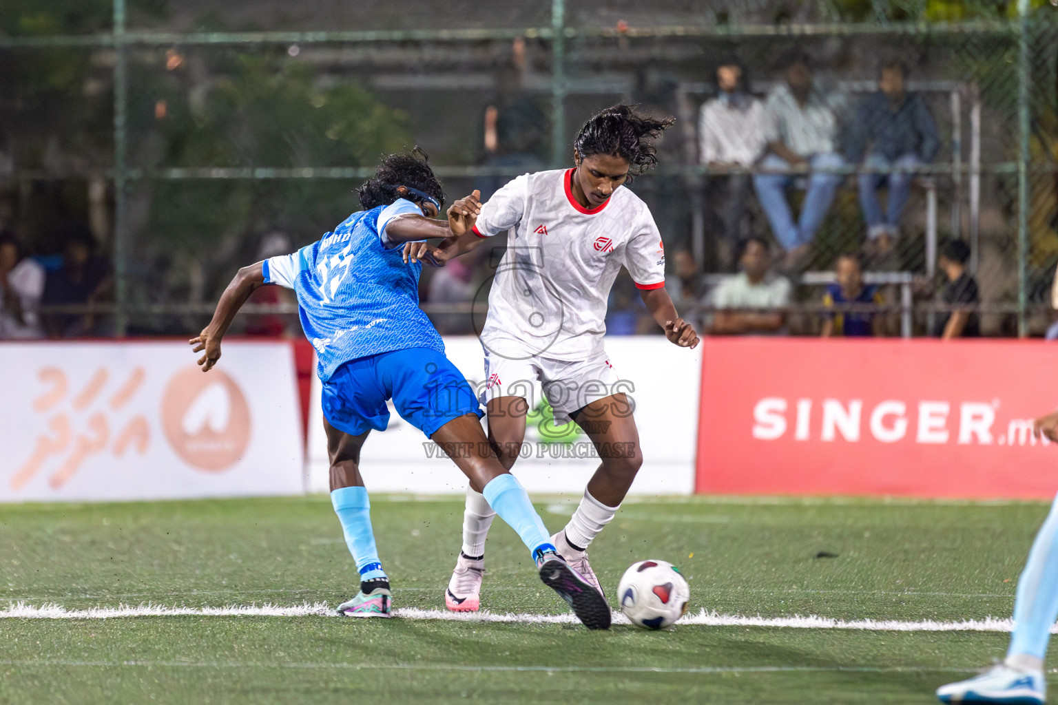 Club Fen vs Club Aasandha in Club Maldives Cup 2024 held in Rehendi Futsal Ground, Hulhumale', Maldives on Friday, 27th September 2024. 
Photos: Hassan Simah / images.mv