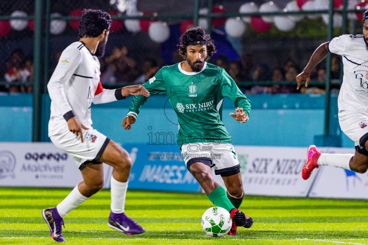 Ifhaams vs Dee Cee Jay SC in Final of Laamehi Dhiggaru Ekuveri Futsal Challenge 2025 was held on Tuesday, 29th July 2025, at Dhiggaru Futsal Ground, Dhiggaru, Maldives Photos: Nausham Waheed  / images.mv