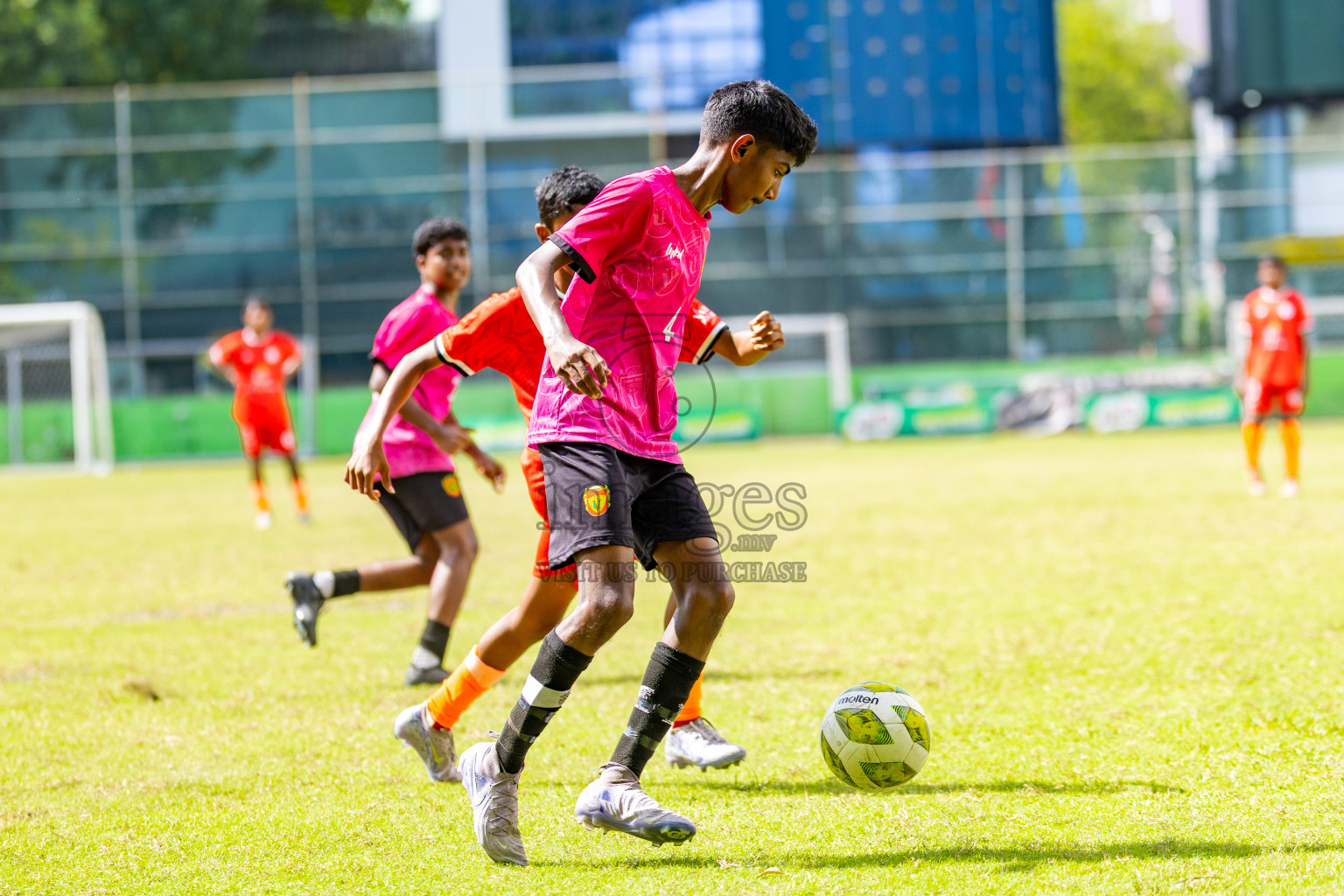 Day 5 of MILO Academy Championship 2025 (U14) was held on Monday, 3rd November 2025 at Henveiru Football Grounds, Male', Maldives . 

Photos: Mohamed Mahfooz Moosa / images.mv
