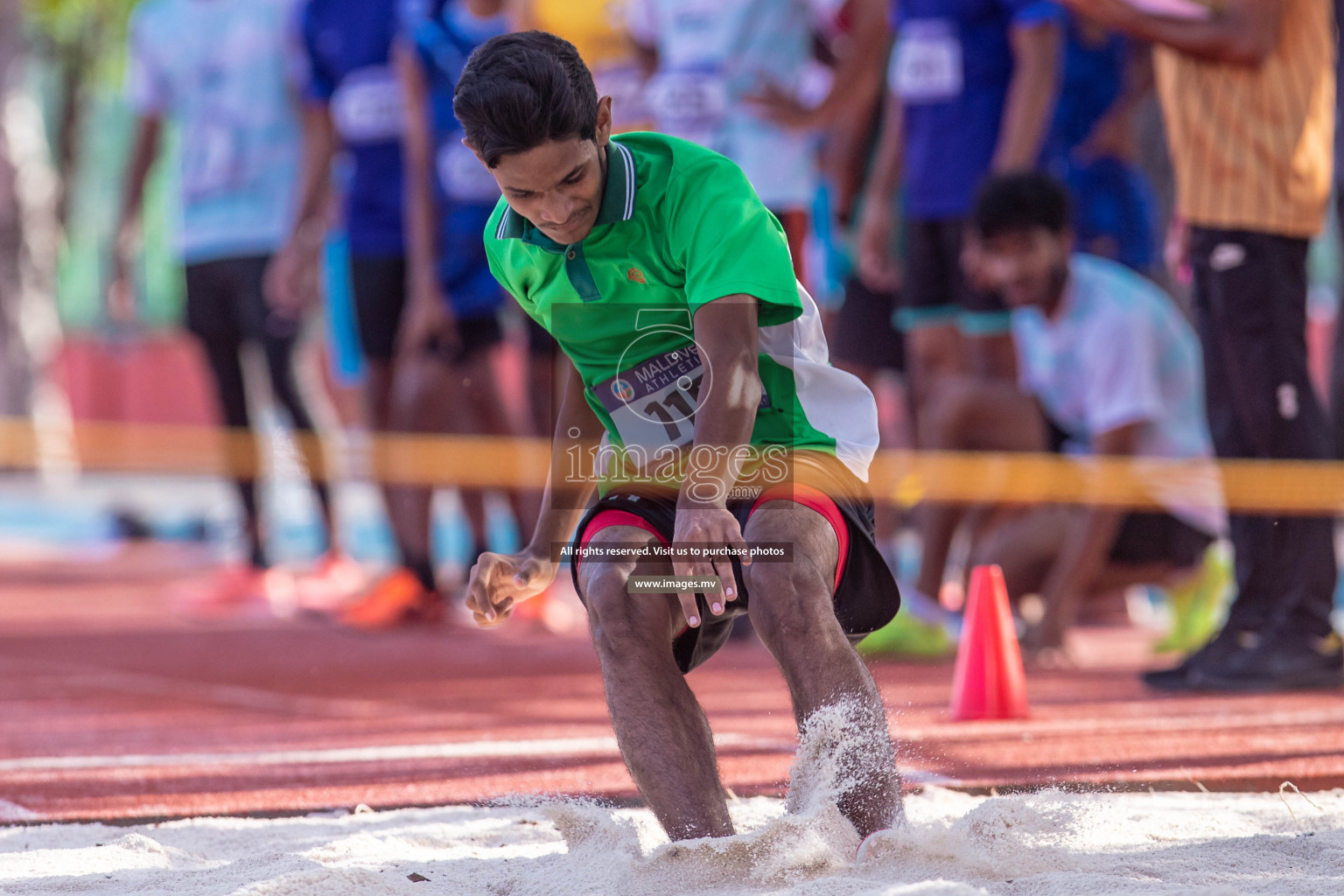 Day 1 of Inter-School Athletics Championship held in Male', Maldives on 22nd May 2022. Photos by: Nausham Waheed / images.mv