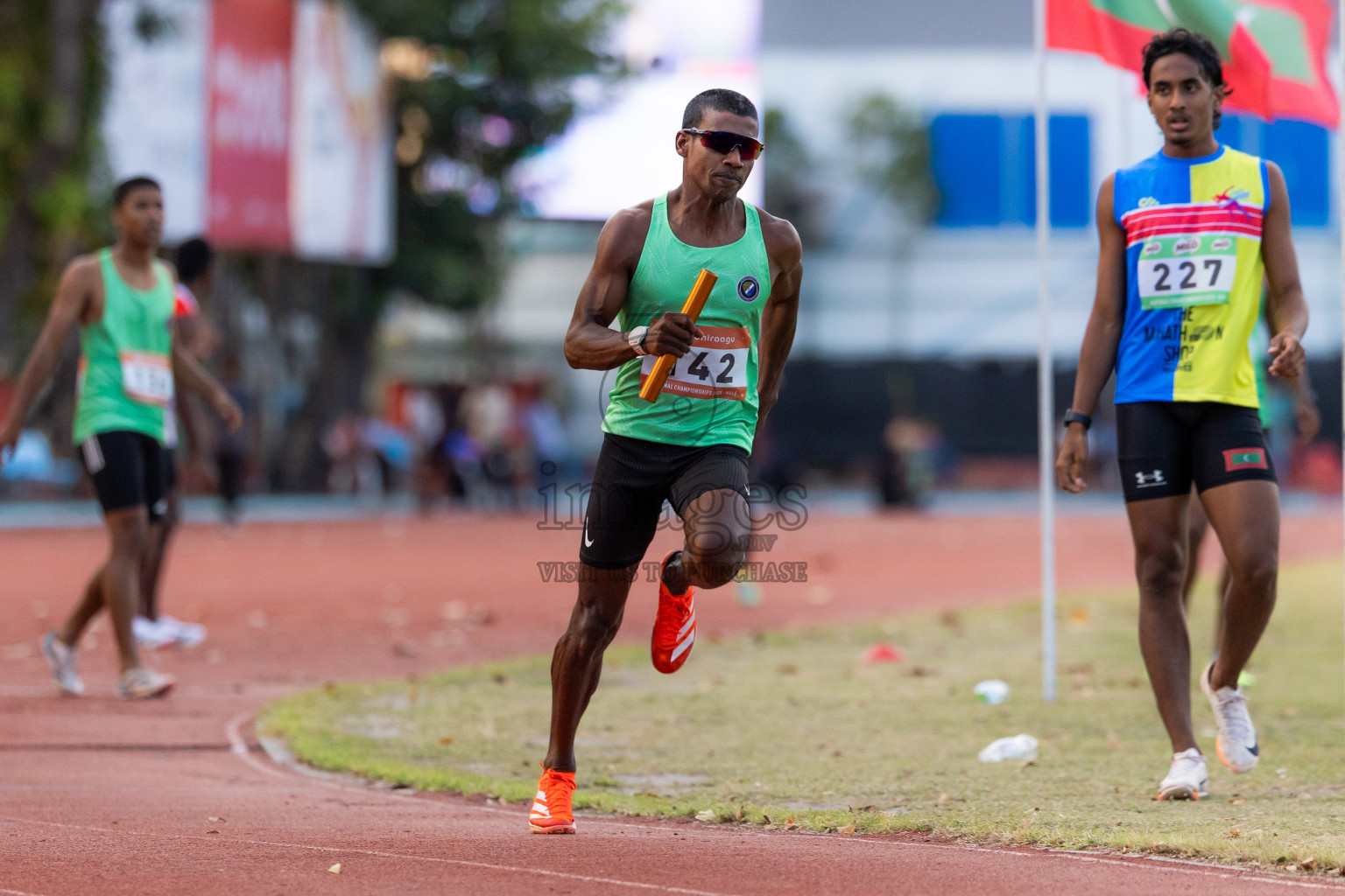 Day 1 of National Athletics Championship 2025 was held at Ekuveni Running Ground in Male', Maldives on Thursday, 14th August 2025. Photos: Hasni / images.mv
