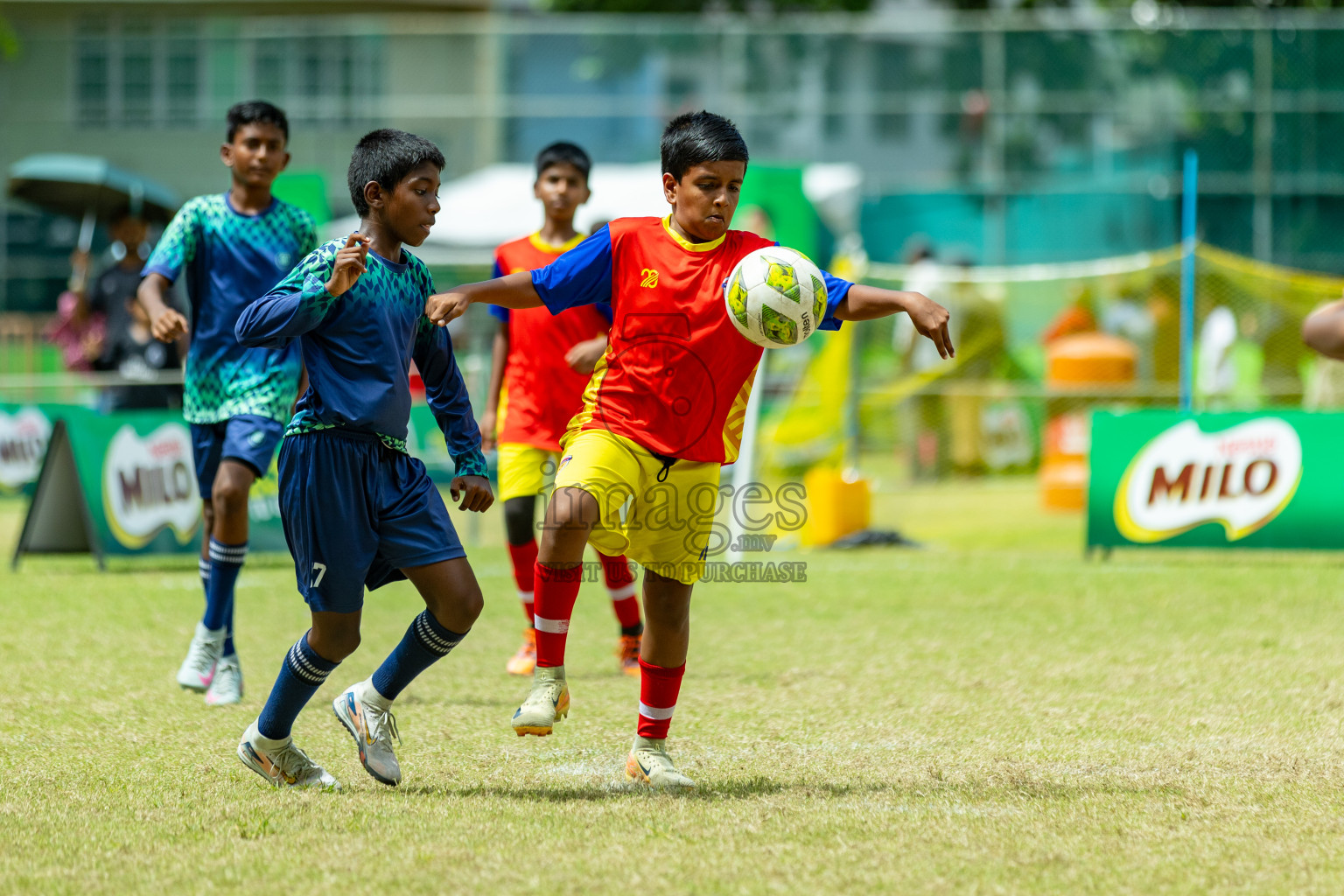 Day 3 of MILO Academy Championship 2025 (U-12) was held at Henveiru Stadium in Male', Maldives on Saturday, 3rd May 2025. 
Photos: Hassan Simah  / images.mv