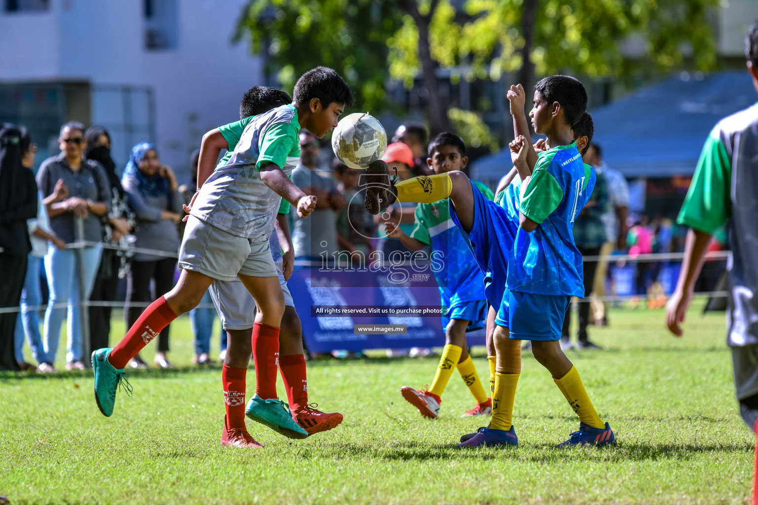 Day 2 of Milo Kids Football Fiesta 2022 was held in Male', Maldives on 20th October 2022. Photos: Nausham Waheed/ images.mv