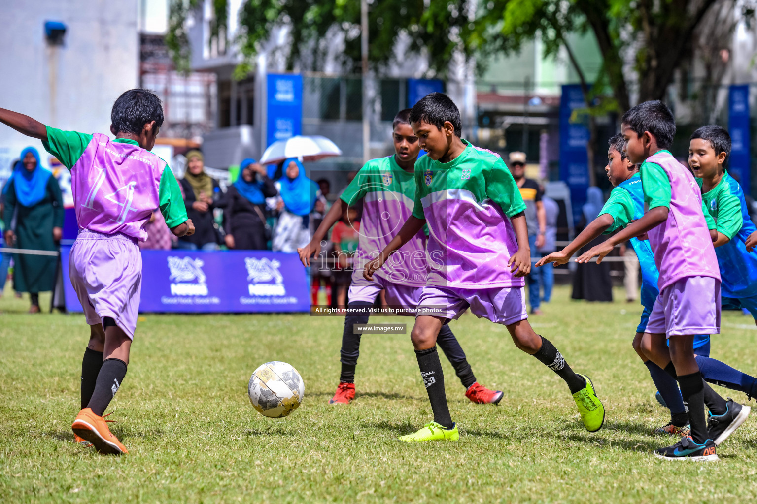 Day 3 of Milo Kids Football Fiesta 2022 was held in Male', Maldives on 21st October 2022. Photos: Nausham Waheed/ images.mv