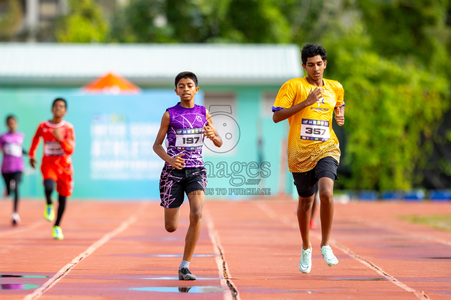 Day 2 of MWSC Interschool Athletics Championships 2024 held in Hulhumale Running Track, Hulhumale, Maldives on Sunday, 10th November 2024.
Photos by: Ismail Thoriq / Images.mv