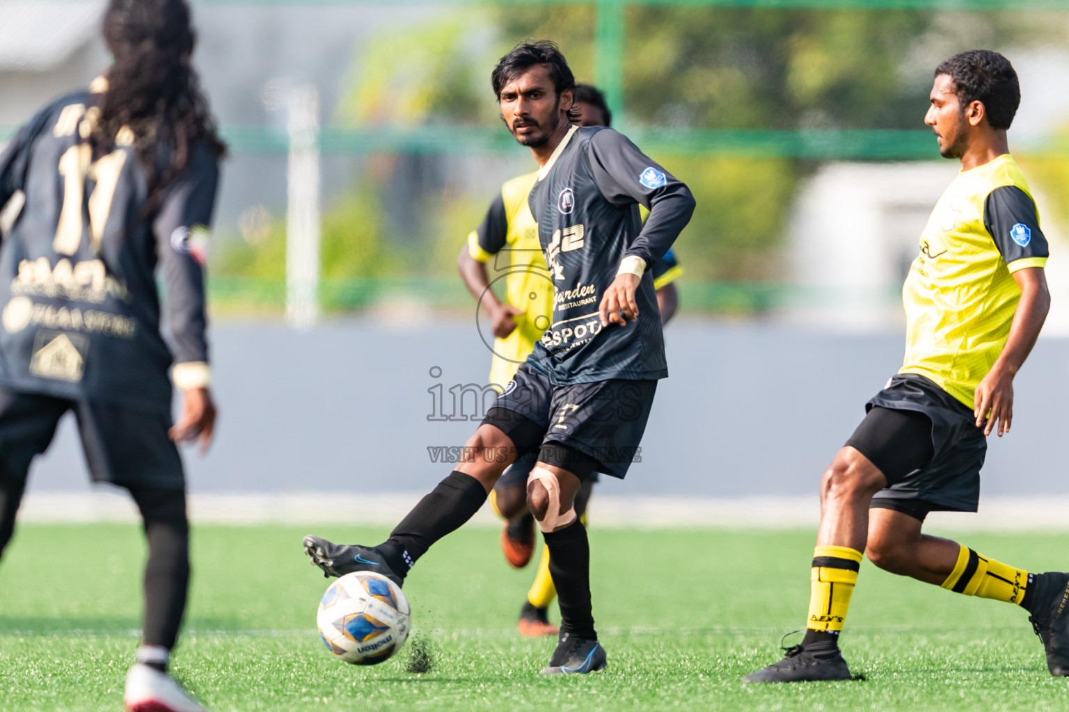 JT Sports vs Kanmathi Juniors from Final of Manadhoo Council Cup 2024 in N Manadhoo Maldives on Tuesday, 27th February 2023. Photos: Nausham Waheed / images.mv