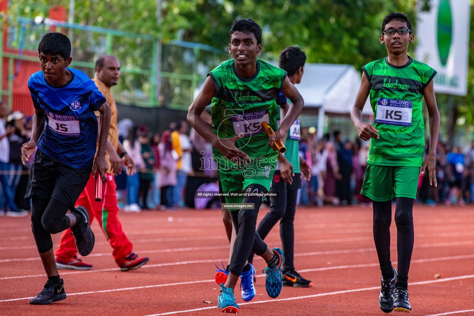 Day 3 of Inter-School Athletics Championship held in Male', Maldives on 25th May 2022. Photos by: Maanish / images.mv