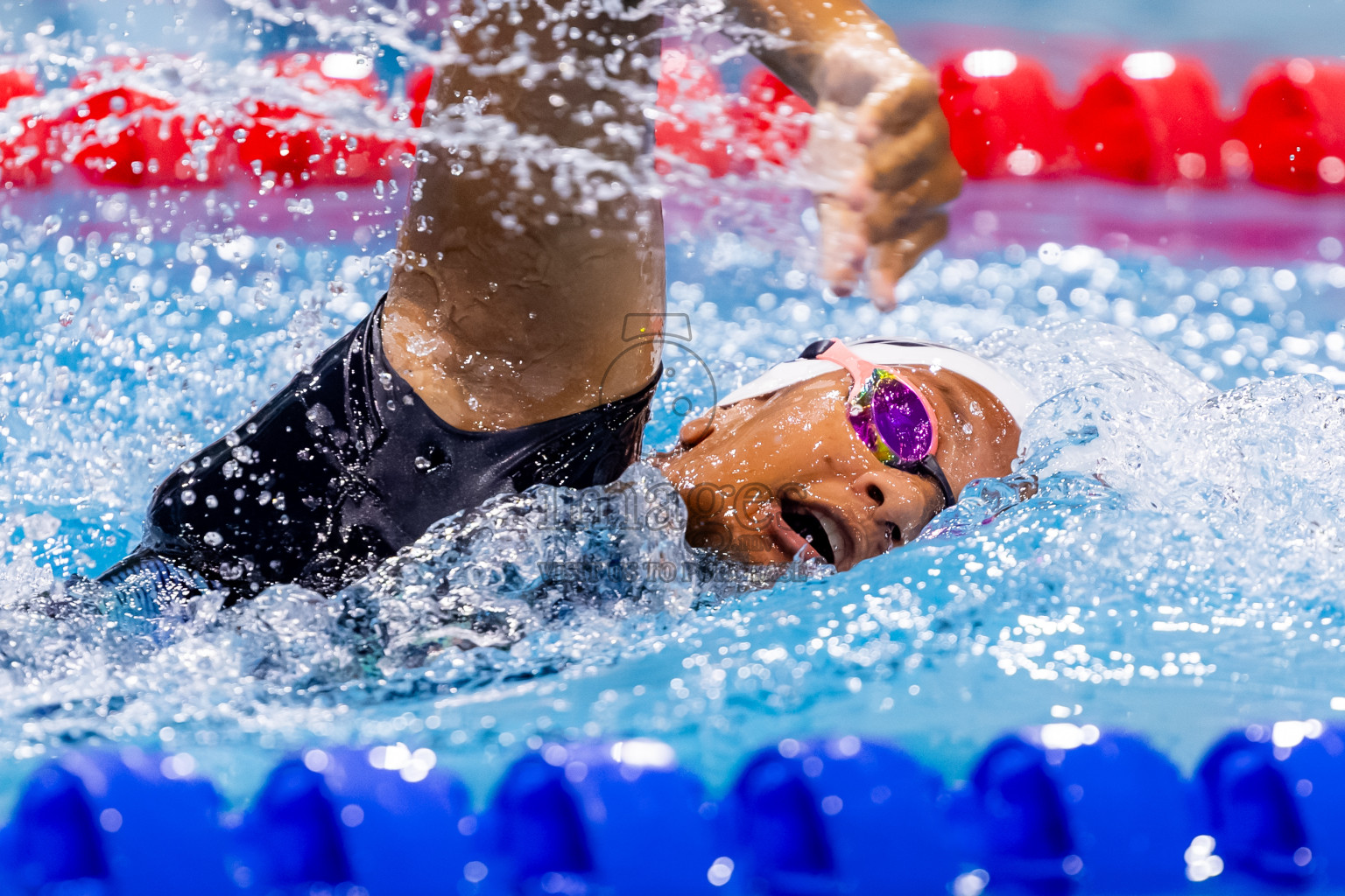Day 3 of BML 21st Interschool Swimming Competition 2025 was held in Hulhumale' Swimming Pool, Hulhumale', Maldives on Monday, 13th October 2025. Photos: Nausham Waheed / images.mv