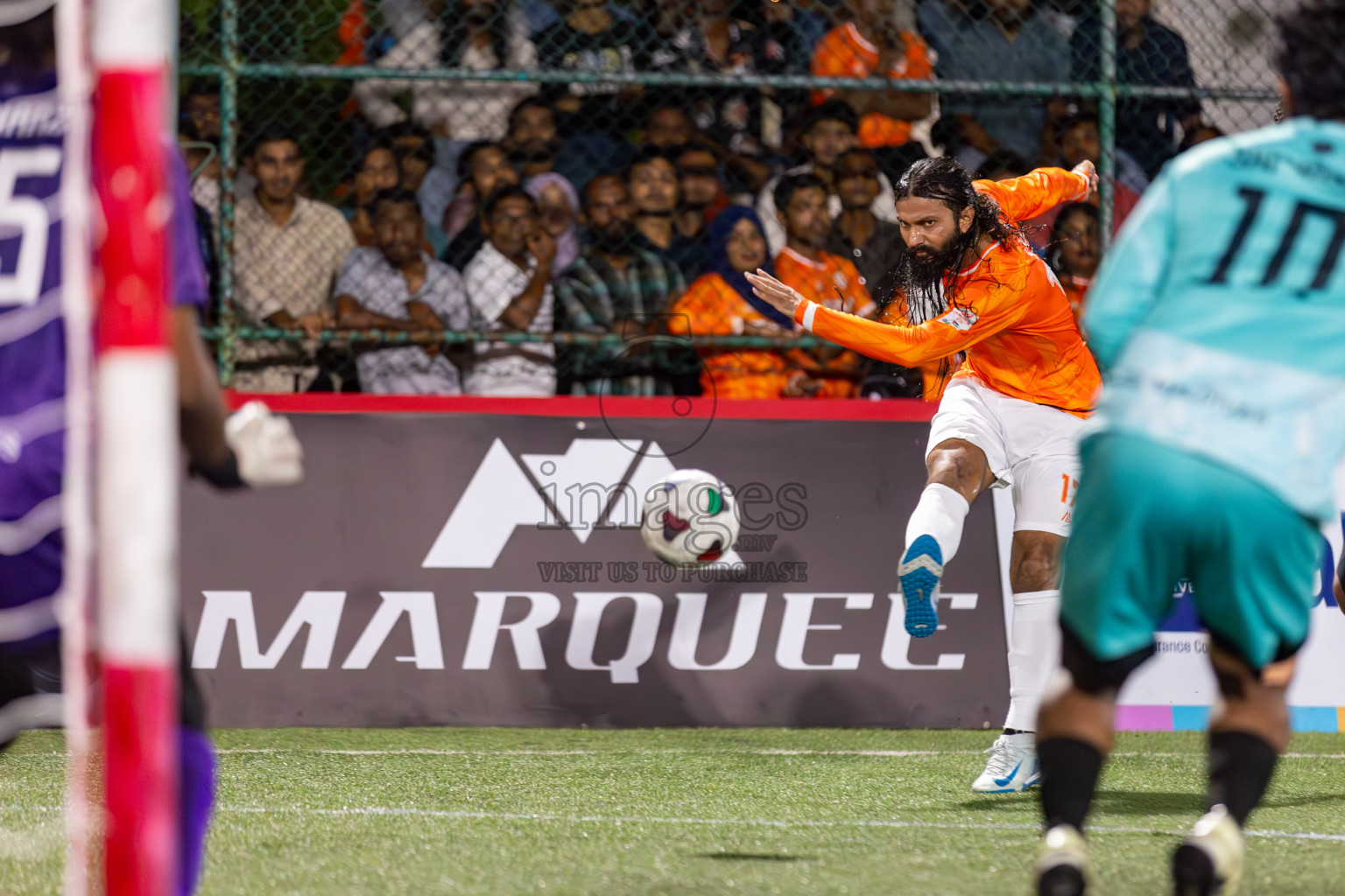 TEAM FSM vs CLUB TTS in Club Maldives Cup 2024 held in Rehendi Futsal Ground, Hulhumale', Maldives on Tuesday, 1st October 2024. Photos: Hassan Simah / images.mv