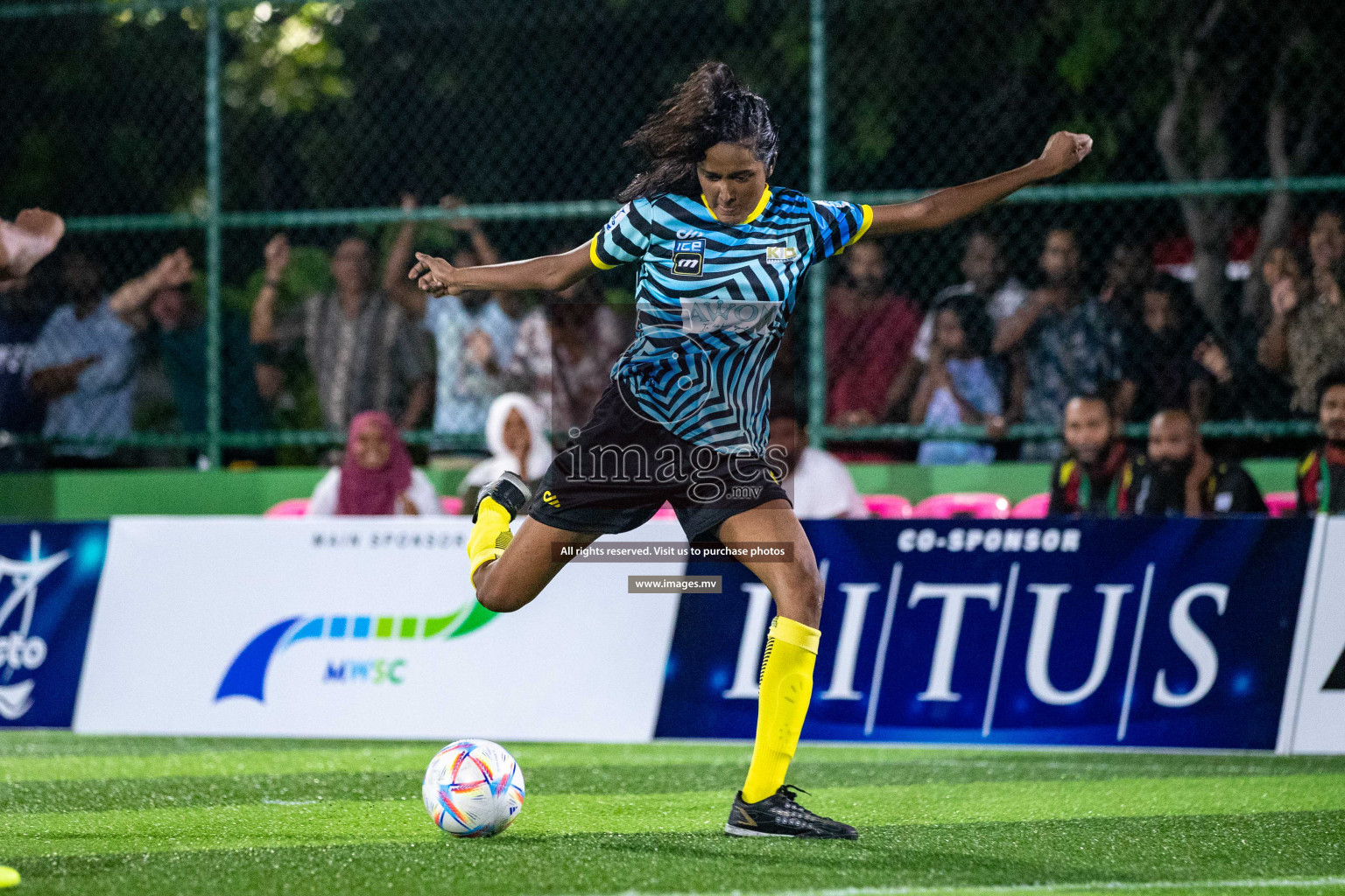 Final of MFA Futsal Tournament 2023 on 10th April 2023 held in Hulhumale'. Photos: Nausham waheed /images.mv