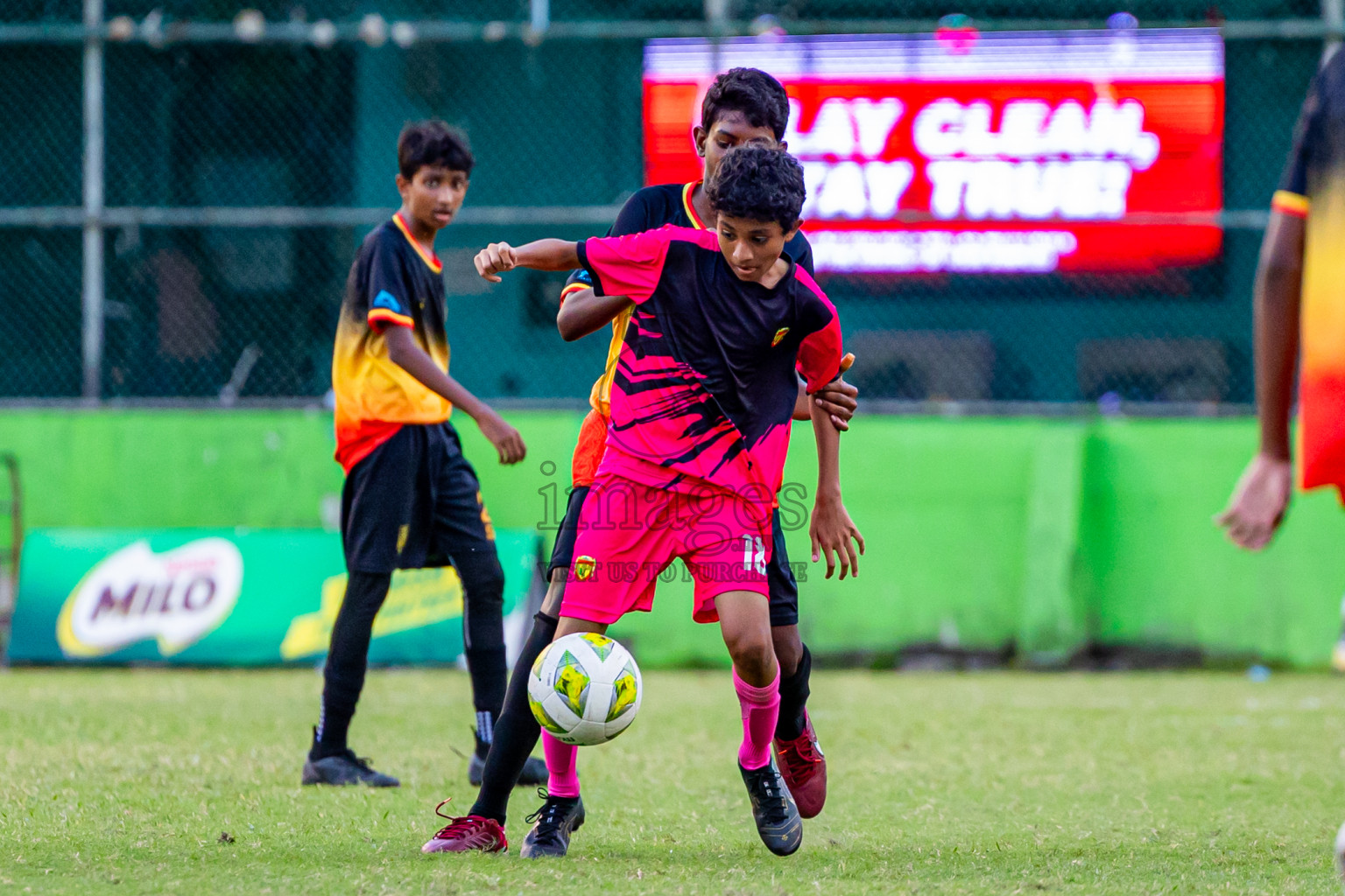 Day 1 of MILO Academy Championship 2024 held in Henveyru Stadium, Male', Maldives on Thursday, 31st October 2024. Photos by Nausham Waheed / Images.mv