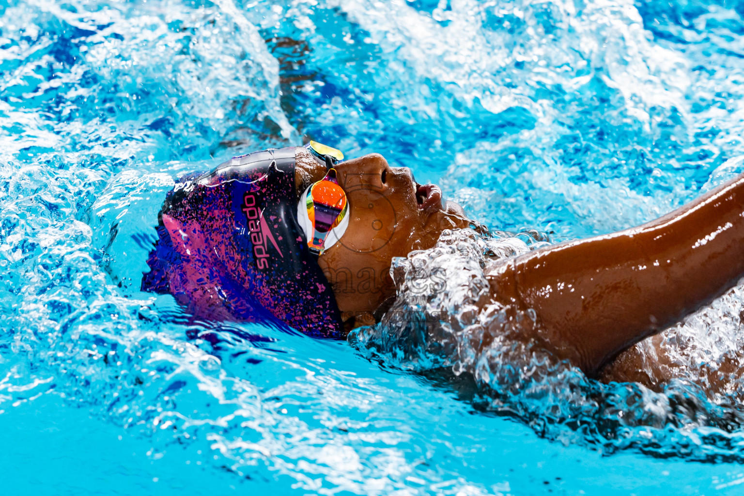 Day 2 of National Swimming Competition 2024 held in Hulhumale', Maldives on Saturday, 14th December 2024. Photos: Nausham Waheed / images.mv