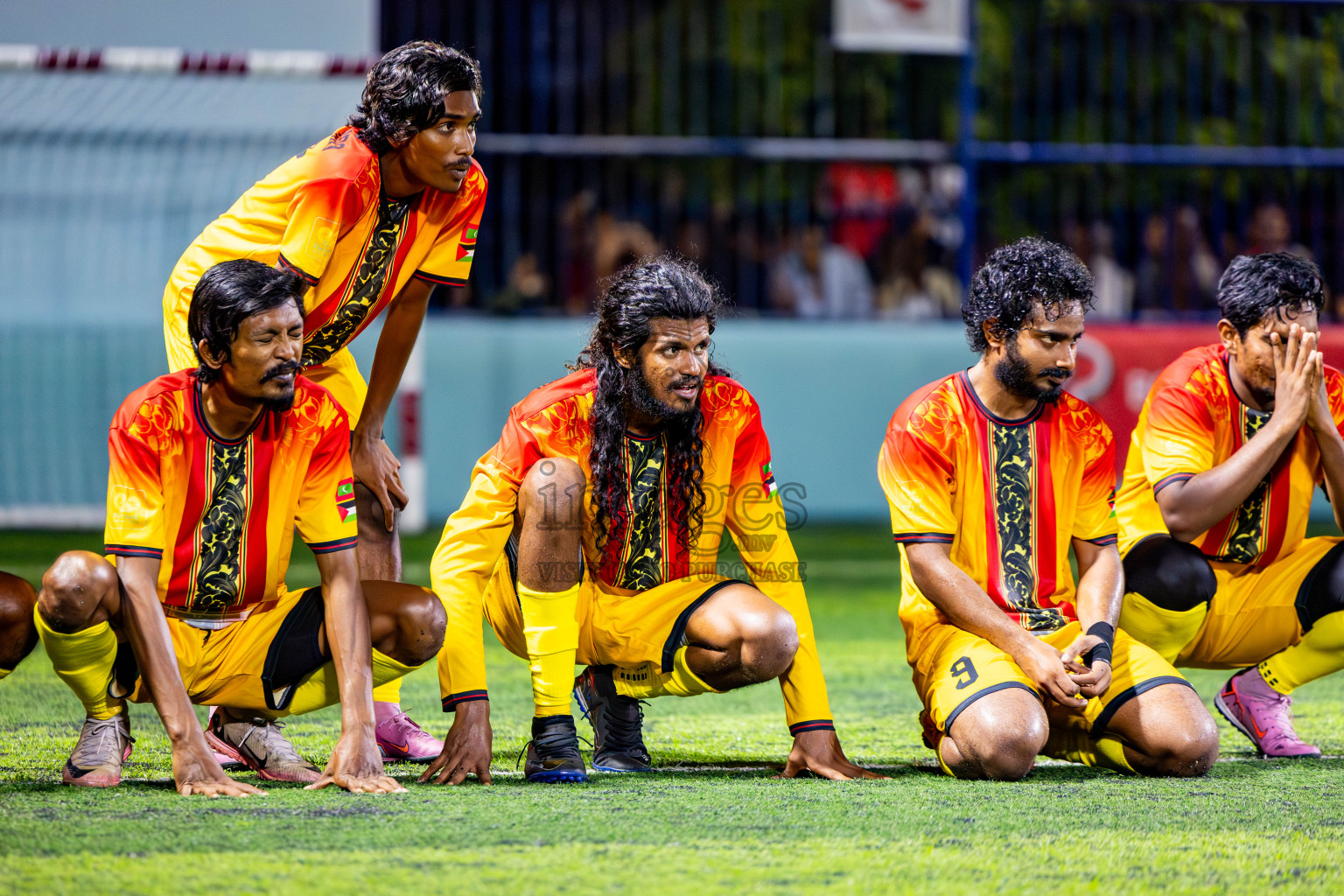 Eydhafushi vs Thulhaadhoo in Semi Finals of Better in Baa Futsal Fiesta 2025 Men's division held in B. Eydhafushi, Maldives on Saturday, 15th November 2025. Photos: Nausham Waheed / images.mv