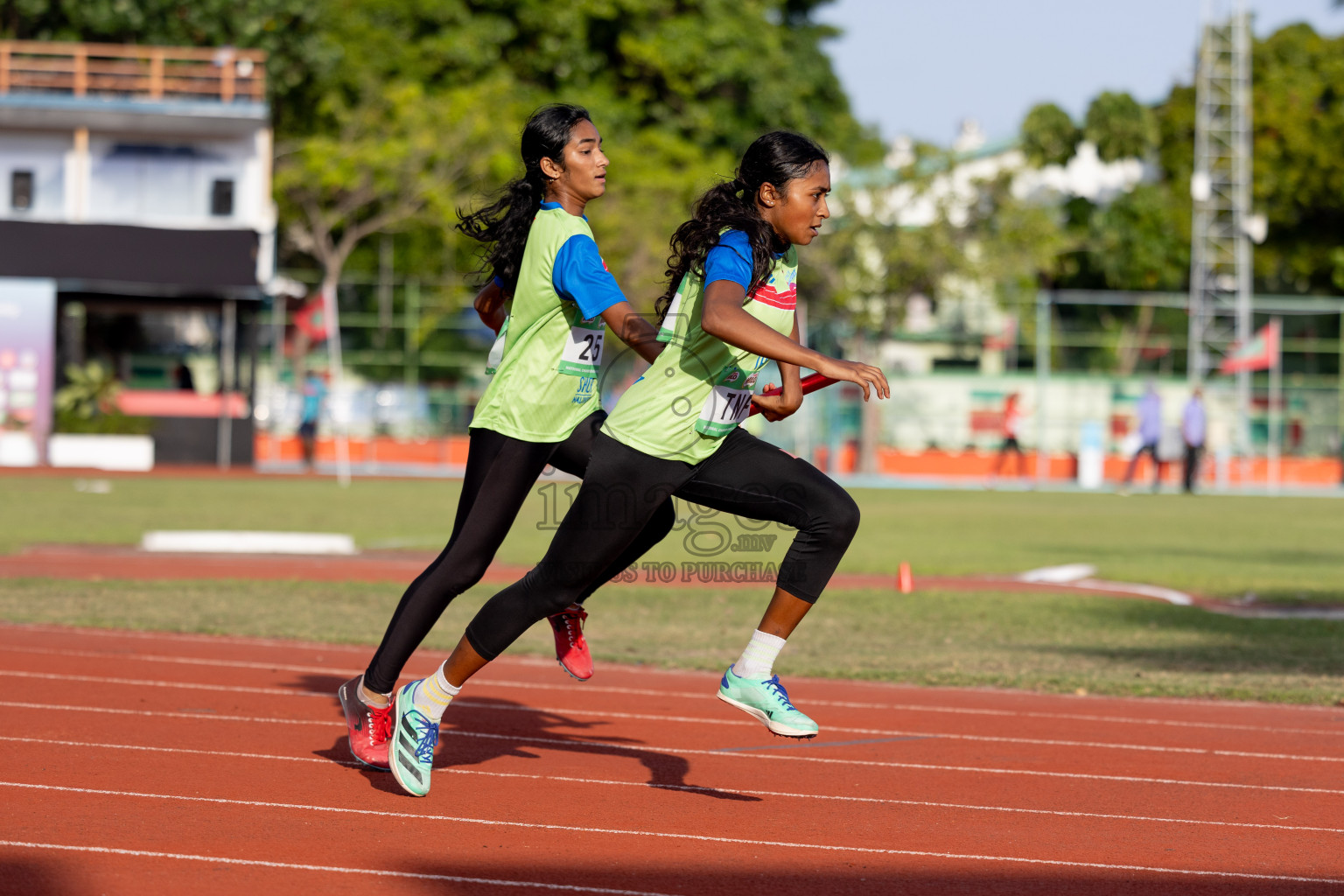 Day 3 of 33rd National Athletics Championship was held in Ekuveni Track at Male', Maldives on Saturday, 7th September 2024. Photos: Hassan Simah / images.mv