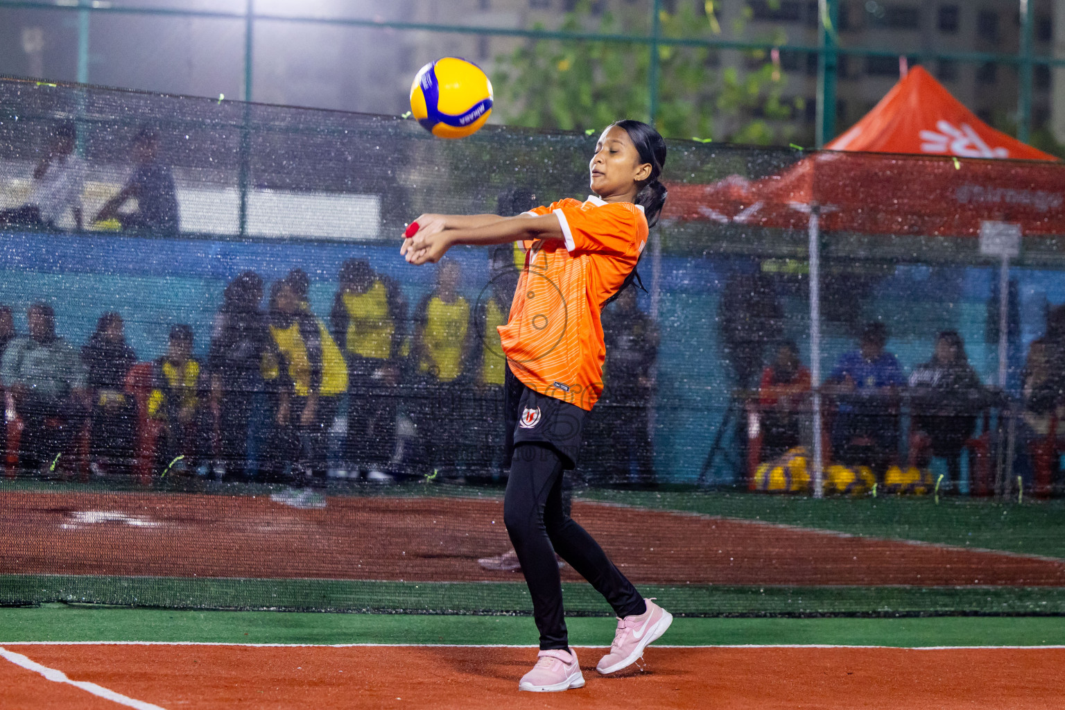 Day 2 of Interschool Volleyball Tournament 2024 was held in Ekuveni Volleyball Court at Male', Maldives on Sunday, 24th November 2024. Photos: Nausham Waheed / images.mv