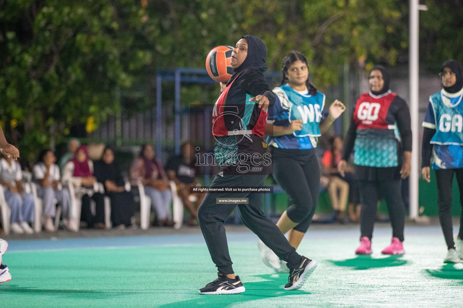 Day 1 of 20th Milo National Netball Tournament 2023, held in Synthetic Netball Court, Male', Maldives on 29th May 2023 Photos: Nausham Waheed/ Images.mv