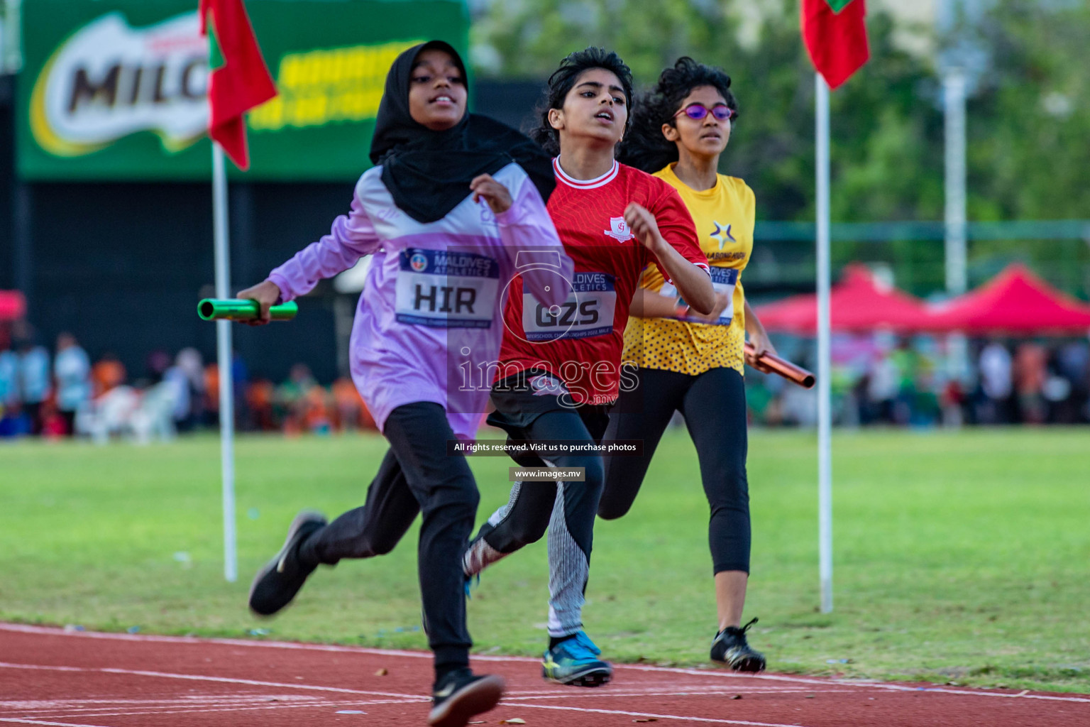 Day 2 of Inter-School Athletics Championship held in Male', Maldives on 24th May 2022. Photos by: Maanish / images.mv