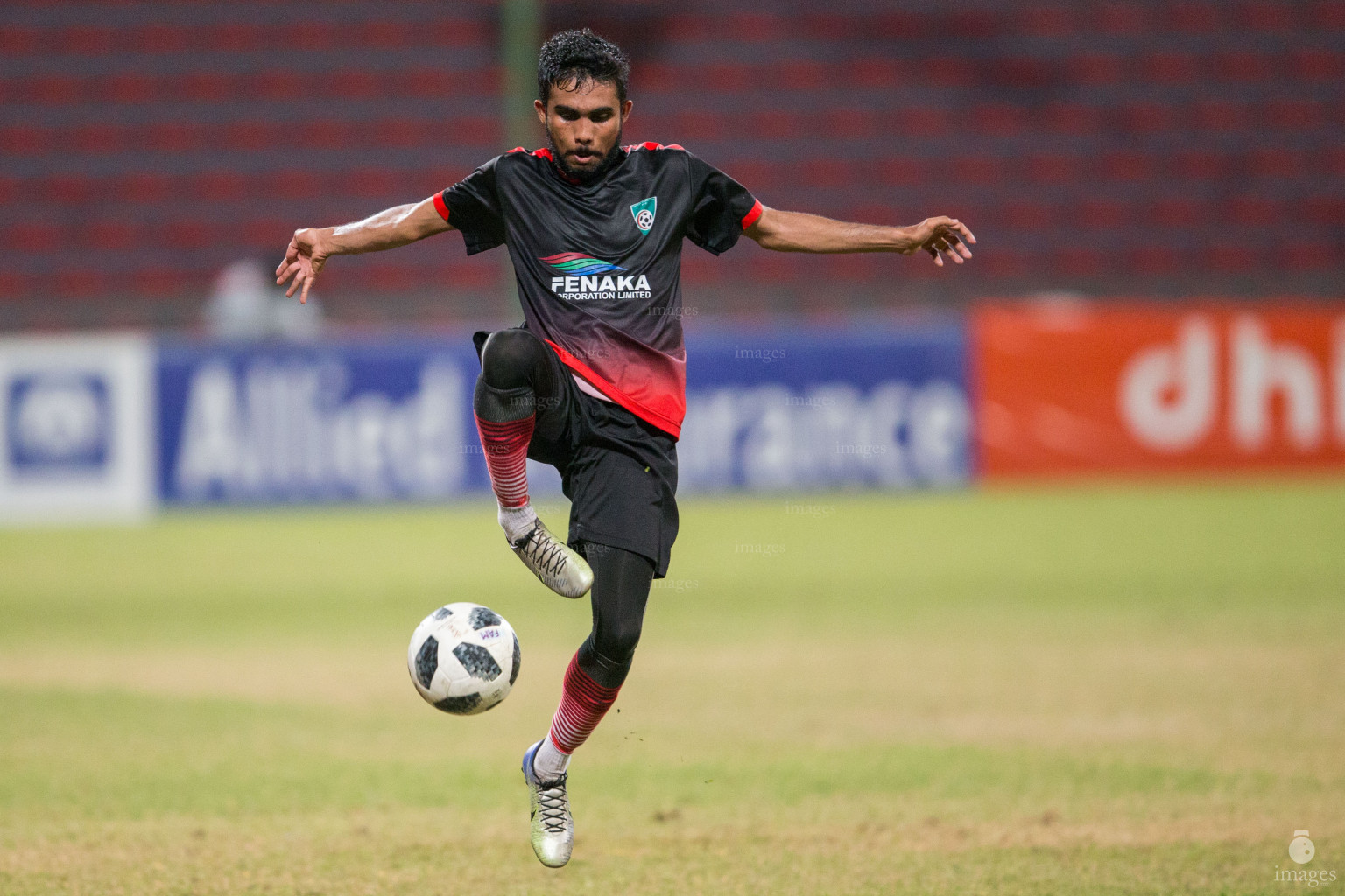 Dhiraagu Dhivehi Premier League 2018 - Maziya vs Foakaidhoo in Male, Maldives, Tuesday November 21, 2018. (Images.mv Photo/Suadh Abdul Sattar)