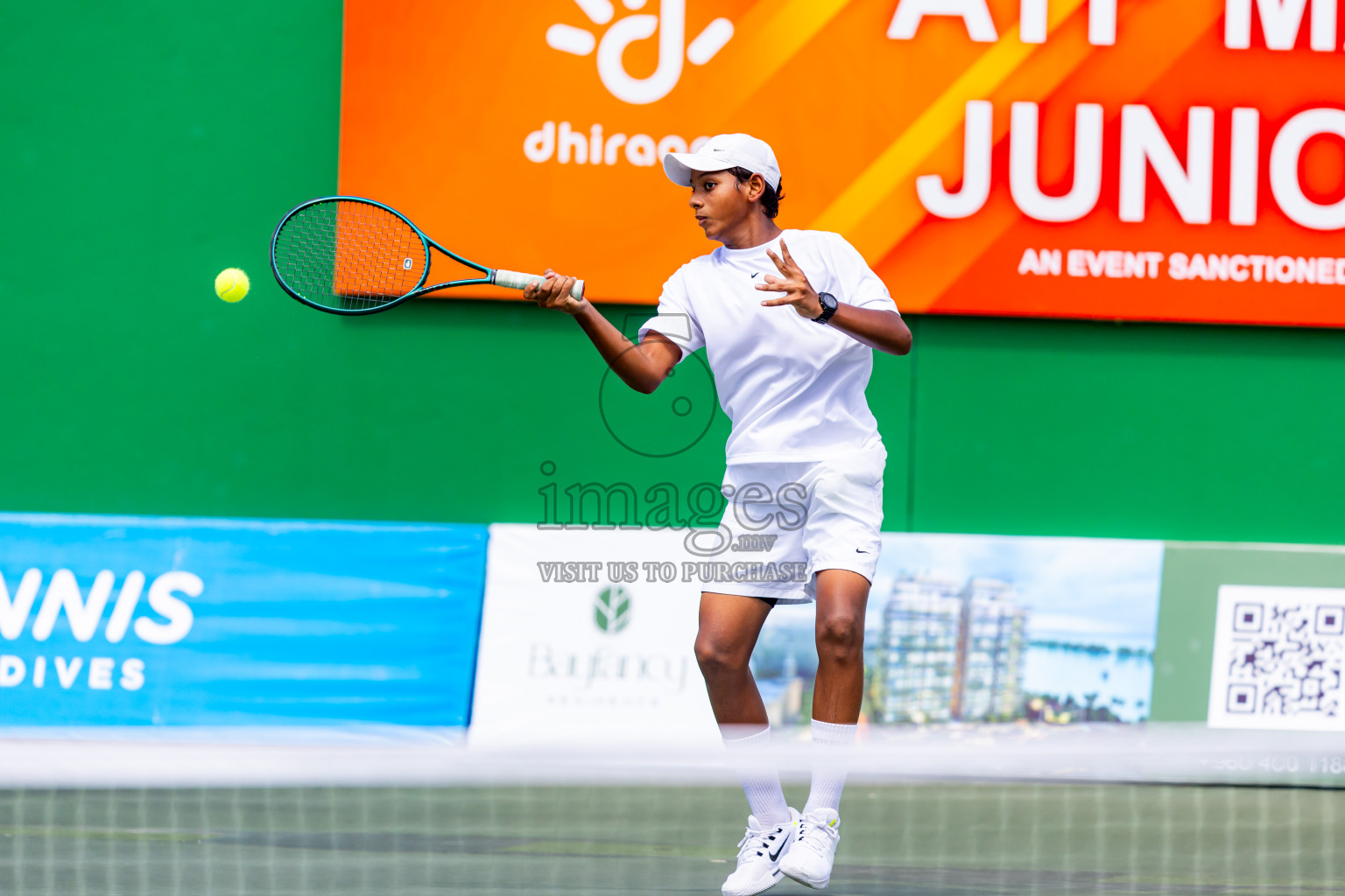 Day 1 of ATF Maldives Junior Open Tennis was held in Male' Tennis Court, Male', Maldives on Monday, 9th December 2024. Photos: Nausham Waheed / images.mv