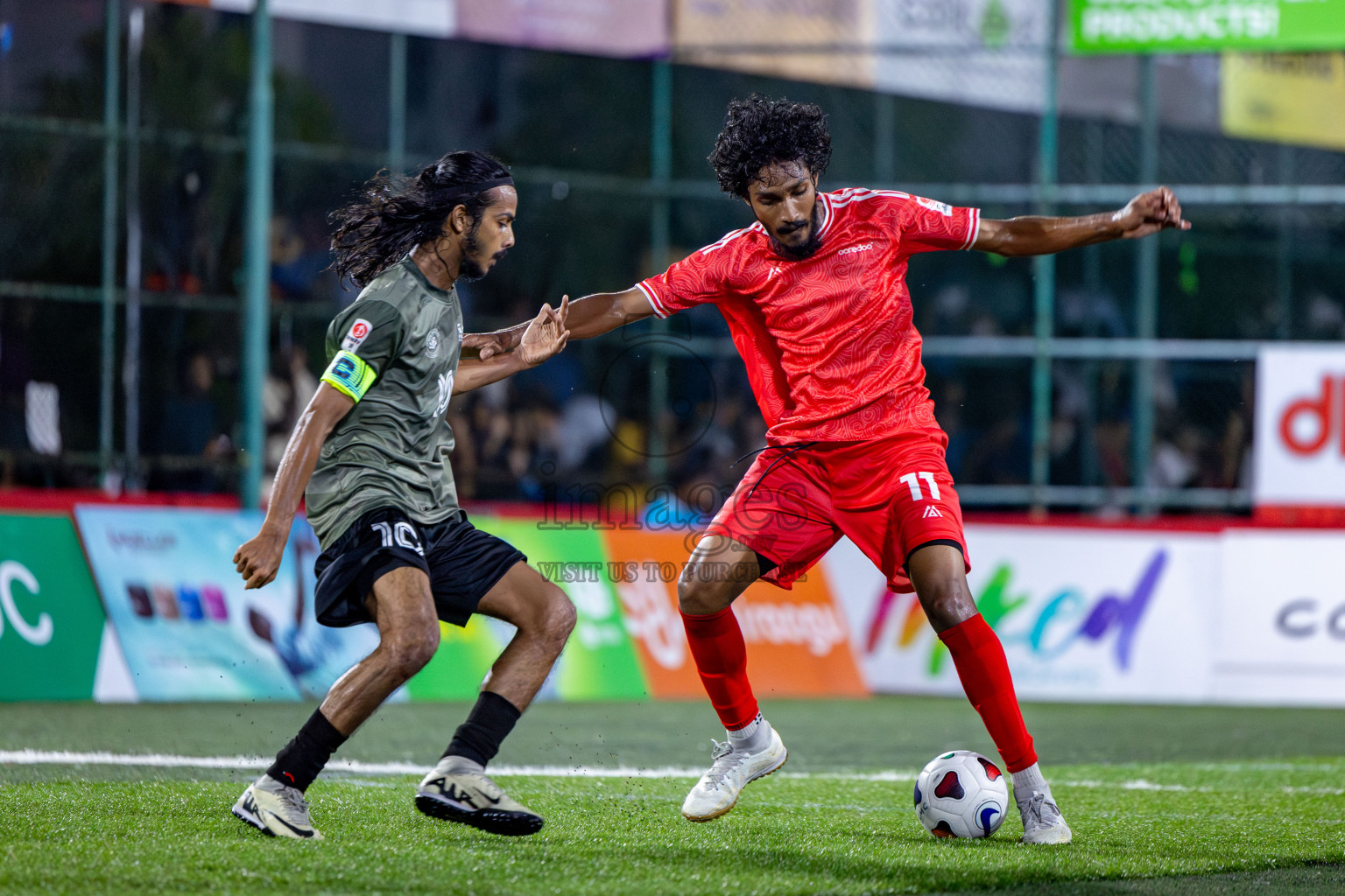 Ooredoo Maldives vs Fahi Rc in Club Maldives Cup 2024 held in Rehendi Futsal Ground, Hulhumale', Maldives on Tuesday, 25th September 2024. Photos: Nausham Waheed/ images.mv