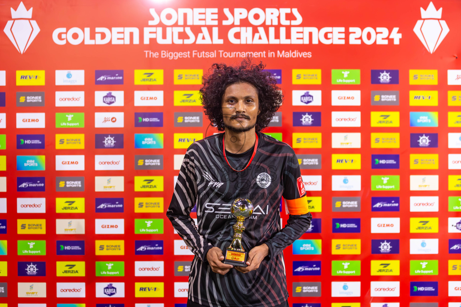 ADh Maamigili vs ADh Fenfushi in Day 12 of Golden Futsal Challenge 2024 was held on Friday, 26th January 2024, in Hulhumale', Maldives
Photos: Ismail Thoriq / images.mv