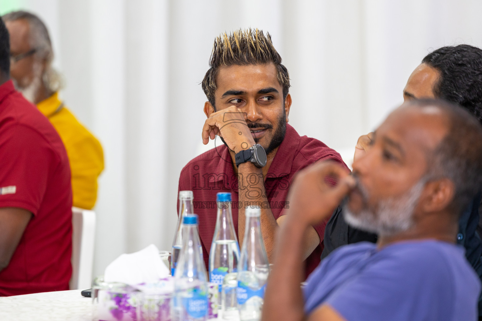 Draw Ceremony of MILO Academy Championship 2025 (U-12) was held at Manhattan Business Hotel in Male', Maldives on Monday, 28th April 2025. 
Photos: Ismail Thoriq / images.mv