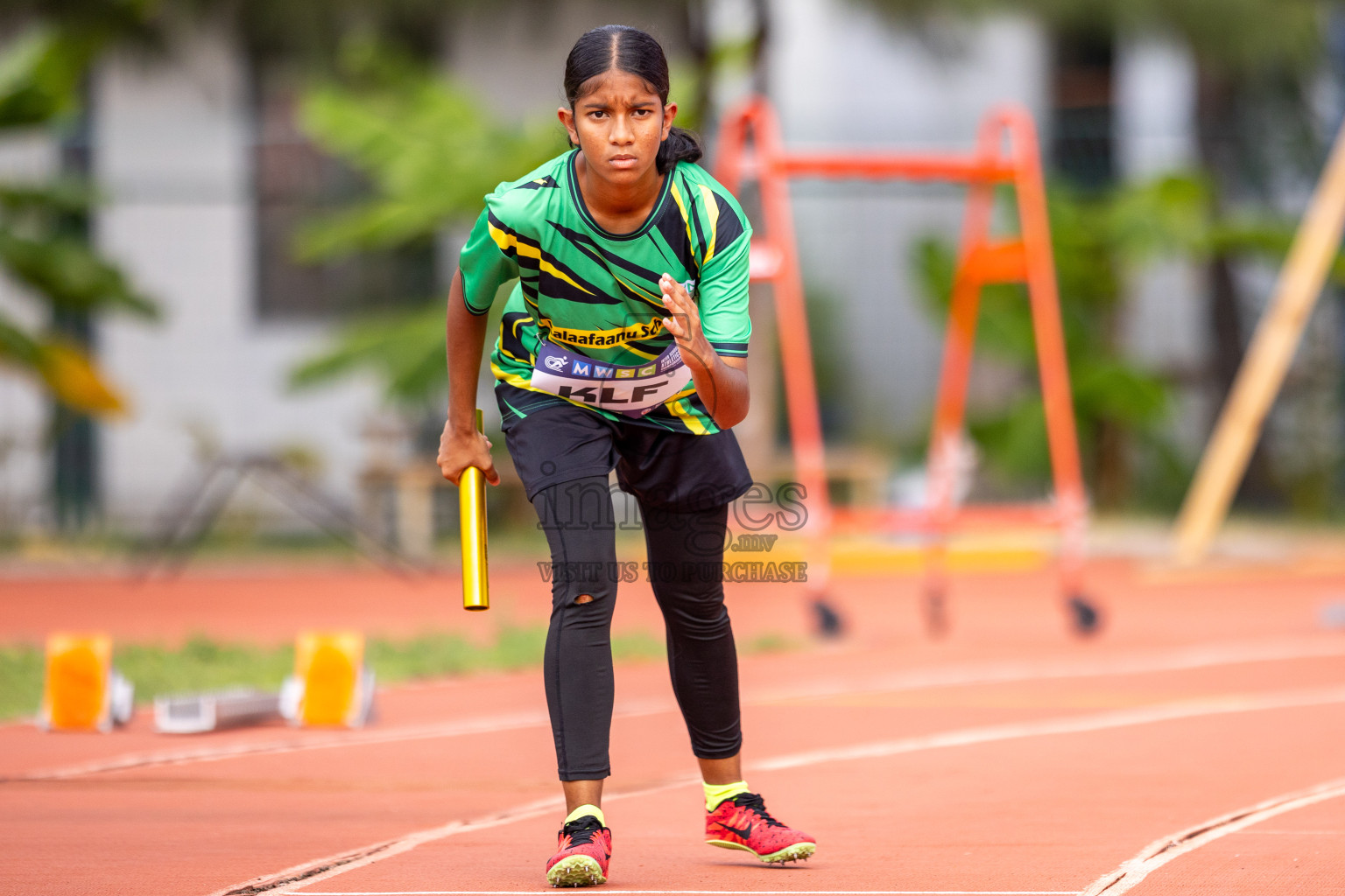 Day 5 of MWSC Interschool Athletics Championships 2024 held in Hulhumale Running Track, Hulhumale, Maldives on Wednesday, 13th November 2024. Photos by: Raif Yoosuf / Images.mv