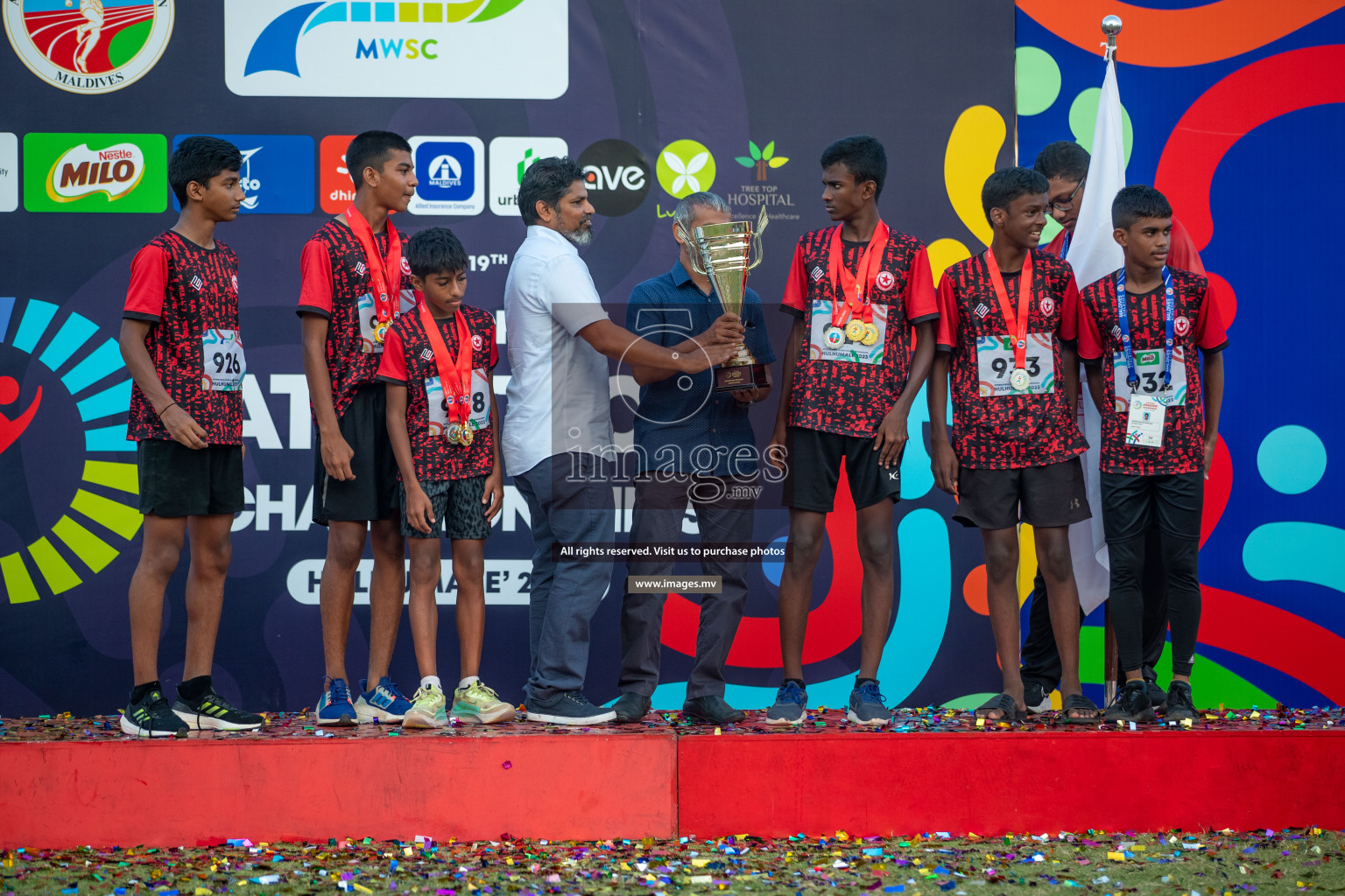 Final Day of Inter School Athletics Championship 2023 was held in Hulhumale' Running Track at Hulhumale', Maldives on Friday, 19th May 2023. Photos: Nausham Waheed / images.mv