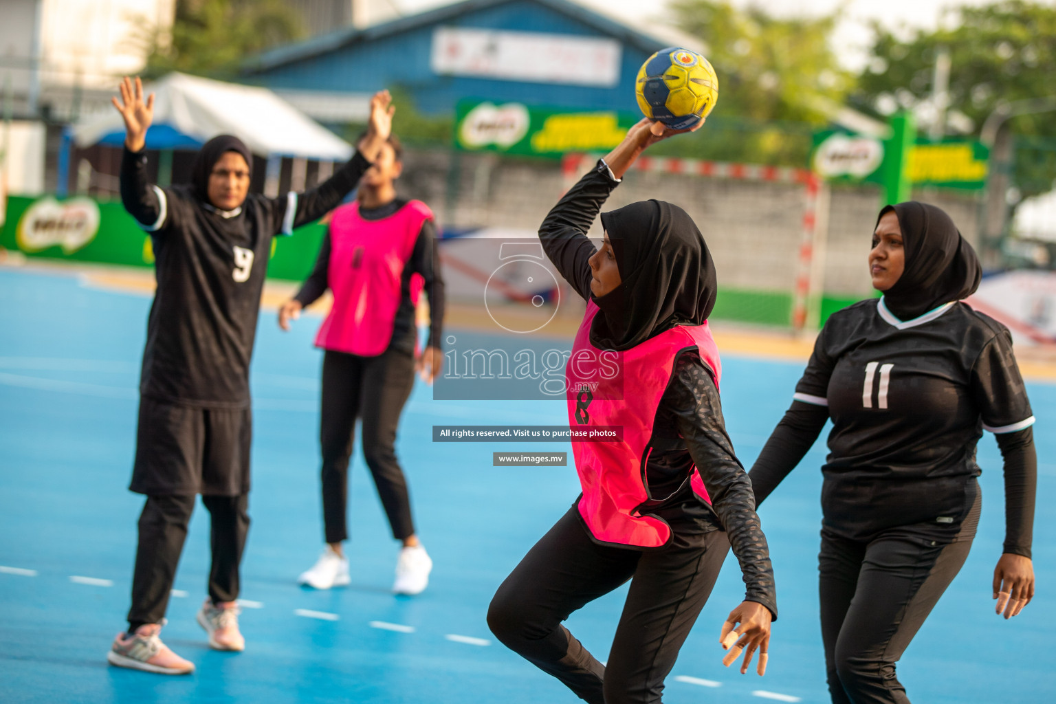 Day 12 of Milo 6th Inter Office Handball Tournament 2022 - Photos by Hassan Simah