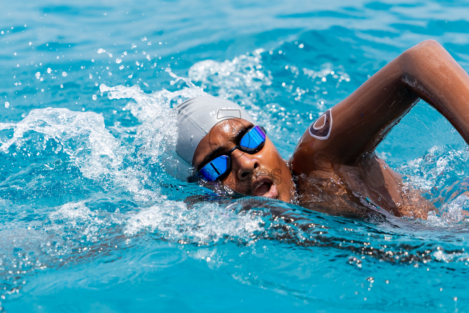 15th National Open Water Swimming Competition 2024 held in Kudagiri Picnic Island, Maldives on Saturday, 28th September 2024. Photos: Nausham Waheed / images.mv