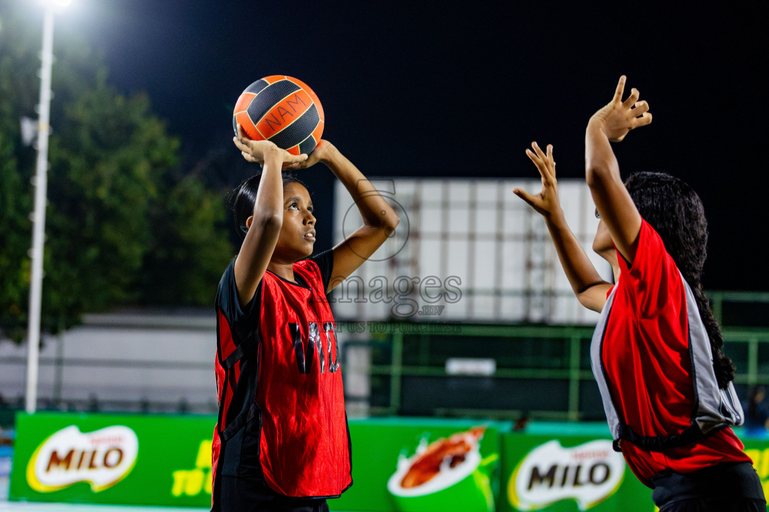 Day 3 of MILO 3x3 Netball Challenge 2024 was held in Ekuveni Netball Court at Male', Maldives on Saturday, 16th March 2024. Photos: Nausham Waheed / images.mv