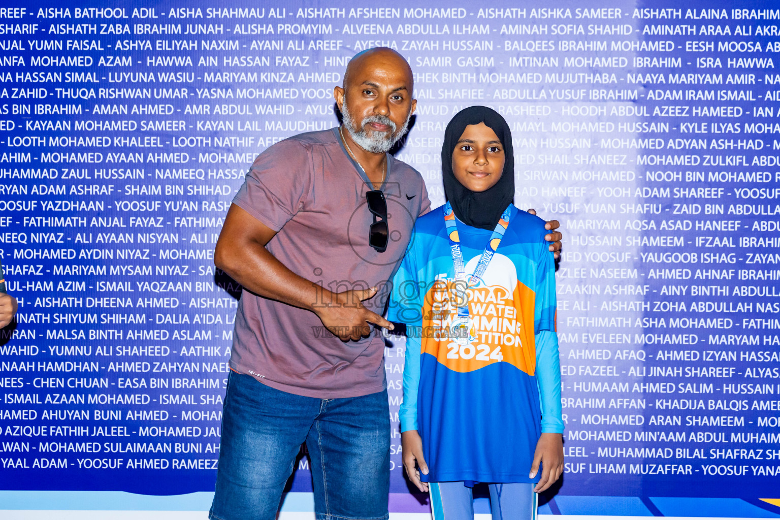 15th National Open Water Swimming Competition 2024 held in Kudagiri Picnic Island, Maldives on Saturday, 28th September 2024. Photos: Nausham Waheed / images.mv