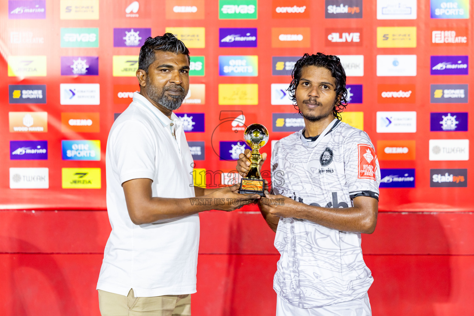 GDh Madaveli VS GDh Thinadhoo in Day 7 of Golden Futsal Challenge 2025 was held on Saturday, 11th January 2025, in Hulhumale', Maldives Photos: Nausham Waheed / images.mv