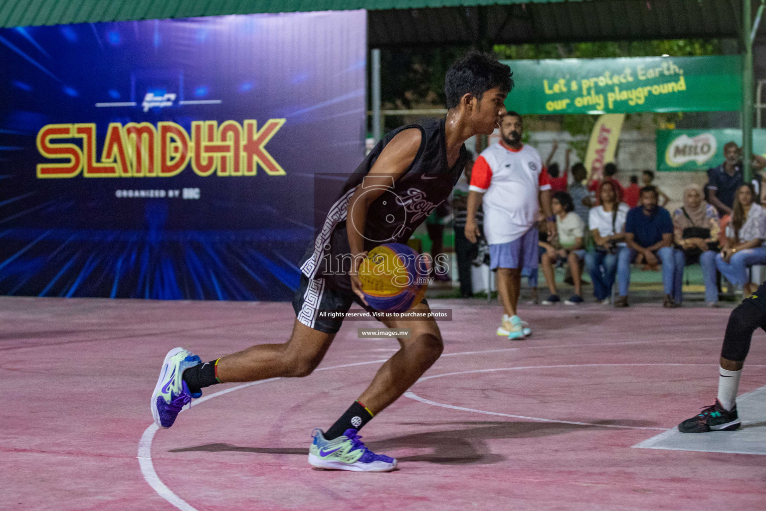 Day 5 of Slamdunk by Sosal on 16th April 2023 held in Male'. Photos: Nausham Waheed / images.mv