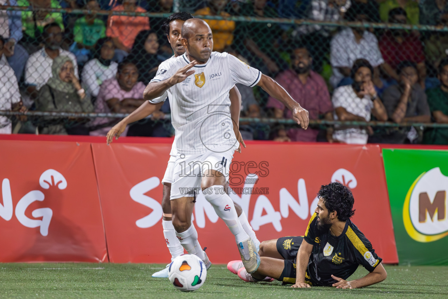 CLUB WAMCO vs JOALI Maldives  in the finals of Kings Cup 2024 held in Rehendi Futsal Ground, Hulhumale', Maldives on Sunday, 1st September 2024. 
Photos: Ismail Thoriq / images.mv