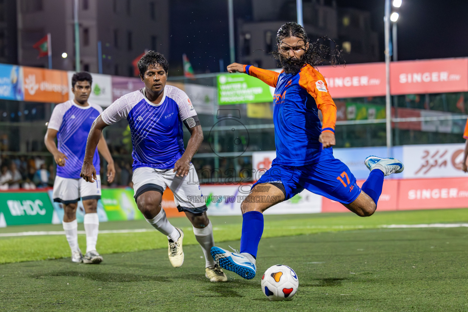 Team FSM vs Baros Maldives in Club Maldives Cup 2024 held in Rehendi Futsal Ground, Hulhumale', Maldives on Friday, 27th September 2024. Photos: Shuu Abdul Sattar / images.mv