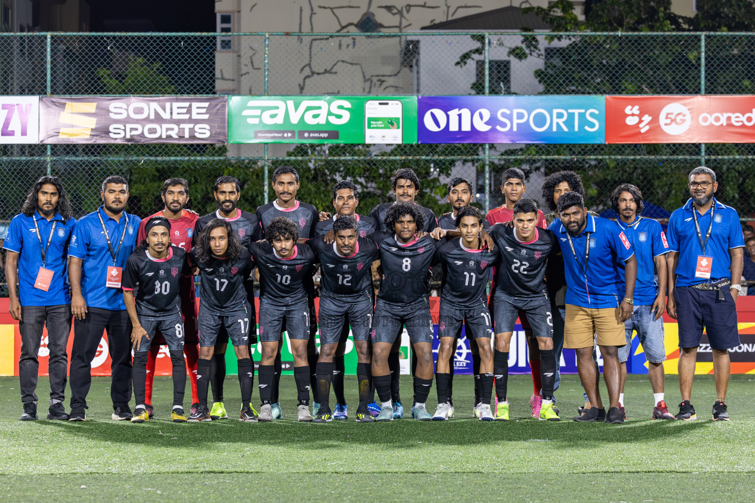Lh Kurendhoo vs Lh Olhuvelifushi in Day 15 of Golden Futsal Challenge 2025 was held on Sunday, 19th January 2025, in Hulhumale', Maldives. Photos: Ismail Thoriq / images.mv