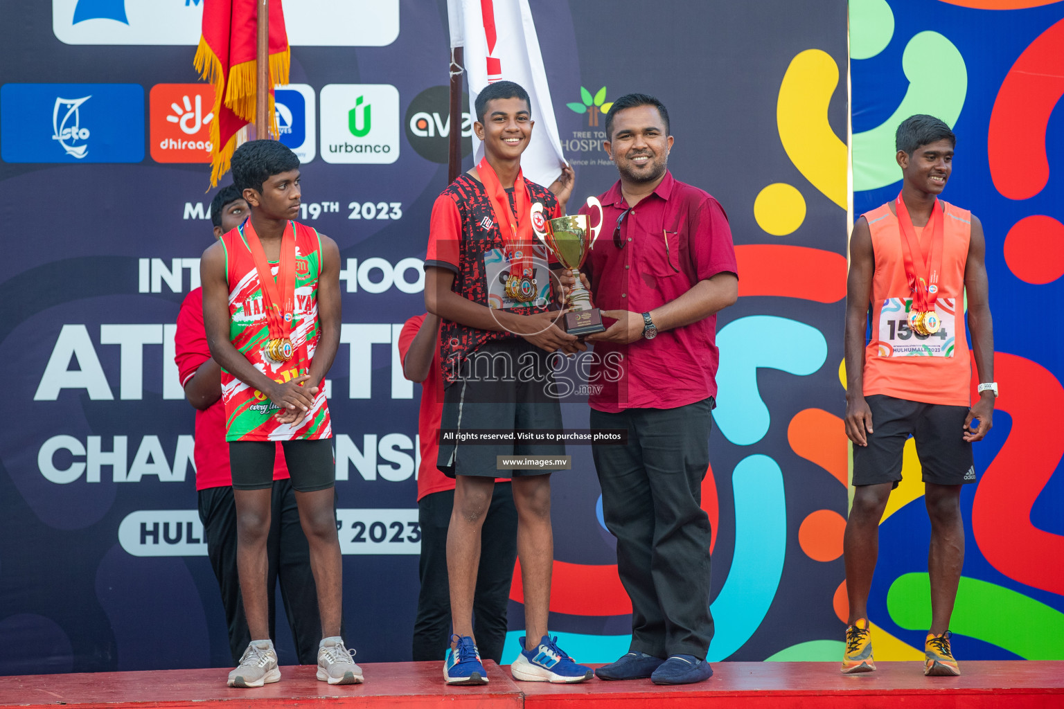 Final Day of Inter School Athletics Championship 2023 was held in Hulhumale' Running Track at Hulhumale', Maldives on Friday, 19th May 2023. Photos: Nausham Waheed / images.mv