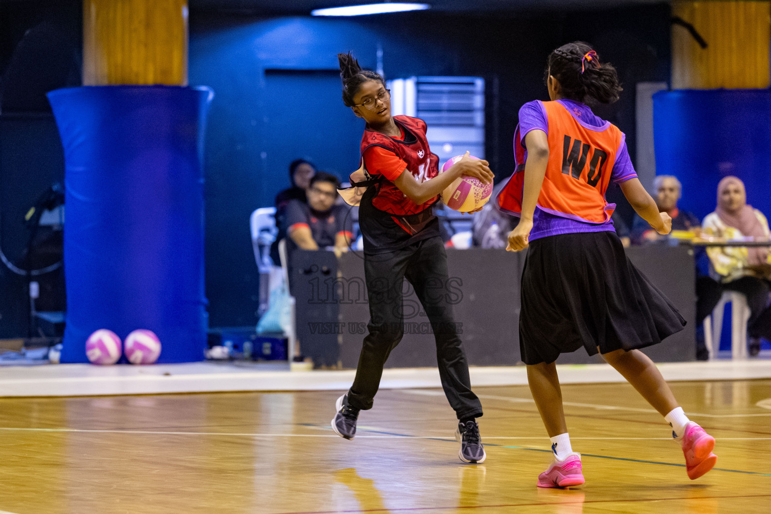 Day 13 of 26th Inter-School Netball Tournament 2025 was held in Social Center Indoor Hall on Saturday, 1st November 2025. 
Photos: Hassan Simah / images.mv