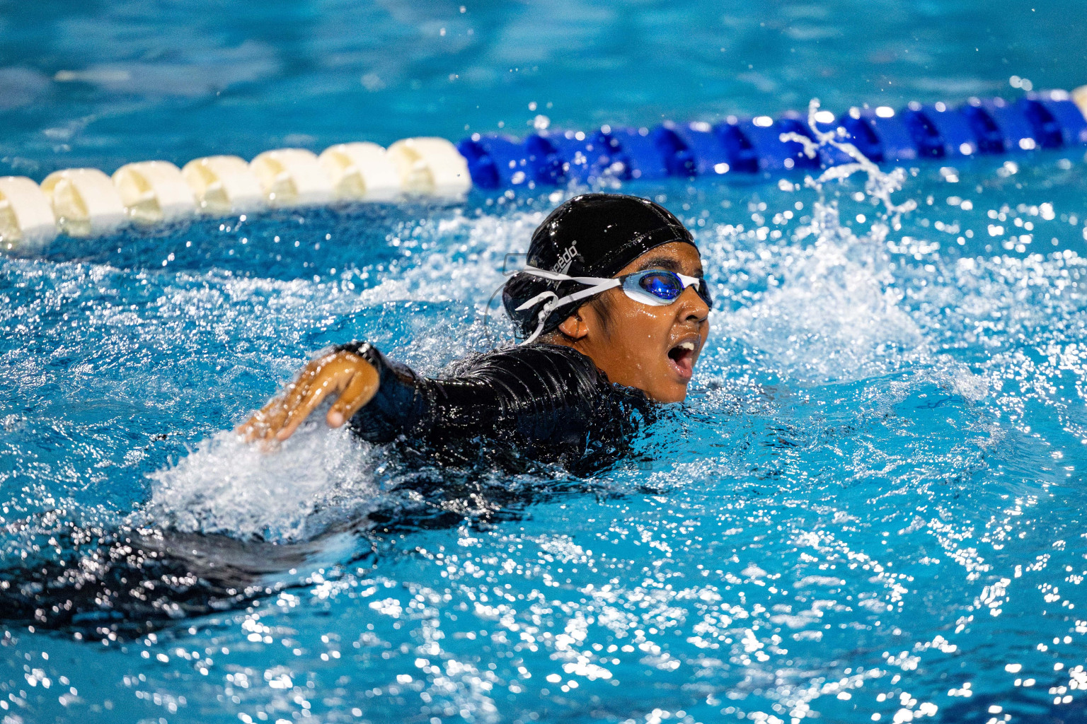 Day 4 of BML 5th National Swimming Kids Festival 2024 held in Hulhumale', Maldives on Thursday, 21st November 2024. Photos: Nausham Waheed / images.mv