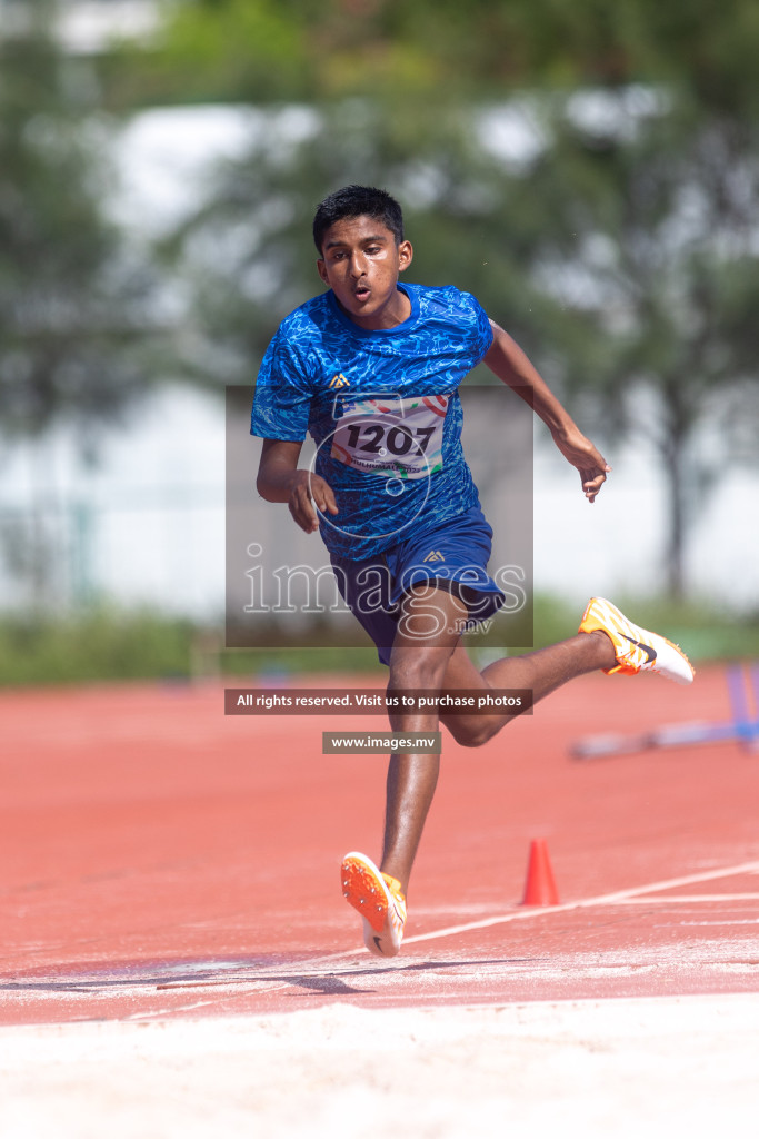 Day three of Inter School Athletics Championship 2023 was held at Hulhumale' Running Track at Hulhumale', Maldives on Tuesday, 16th May 2023. Photos: Shuu / Images.mv