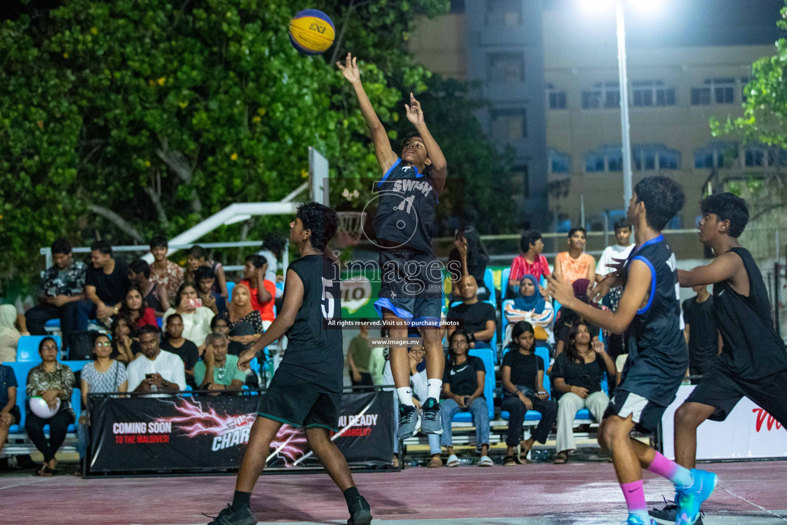 Day3 of Slamdunk by Sosal on 14th April 2023 held in Male'. Photos: Nausham waheed /images.mv