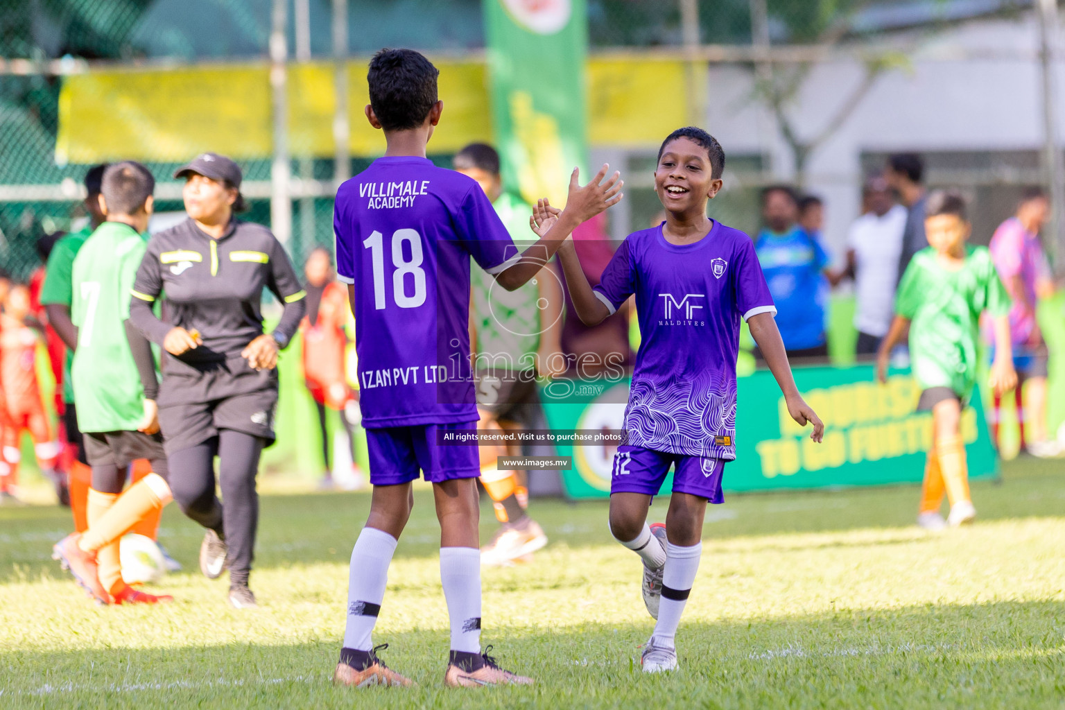 Day 1 of MILO Academy Championship 2023 (U12) was held in Henveiru Football Grounds, Male', Maldives, on Friday, 18th August 2023. 
Photos: Ismail Thoriq / images.mv