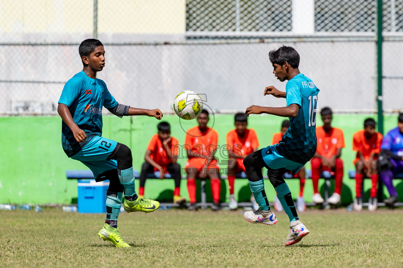 Day 4 of MILO Academy Championship 2024 (U-14) was held in Henveyru Stadium, Male', Maldives on Sunday, 3rd November 2024. 
Photos: Hassan Simah / Images.mv