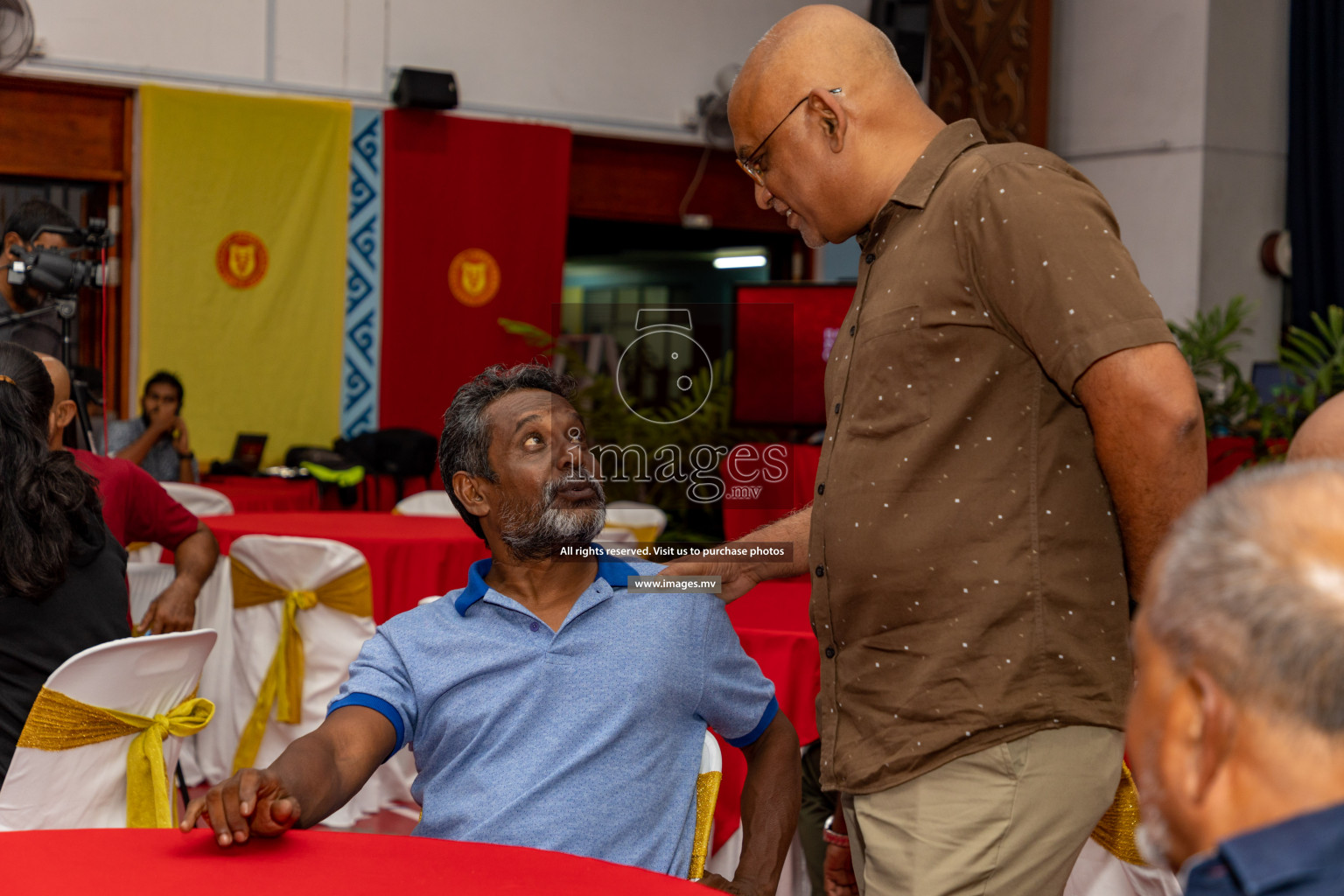 Victory Sports Club Jersey Unveiling 2022 on 14th July 2022, held in Jamaaludheen School Hall, Male', Maldives  Photos: Hassan Simah / Images.mv