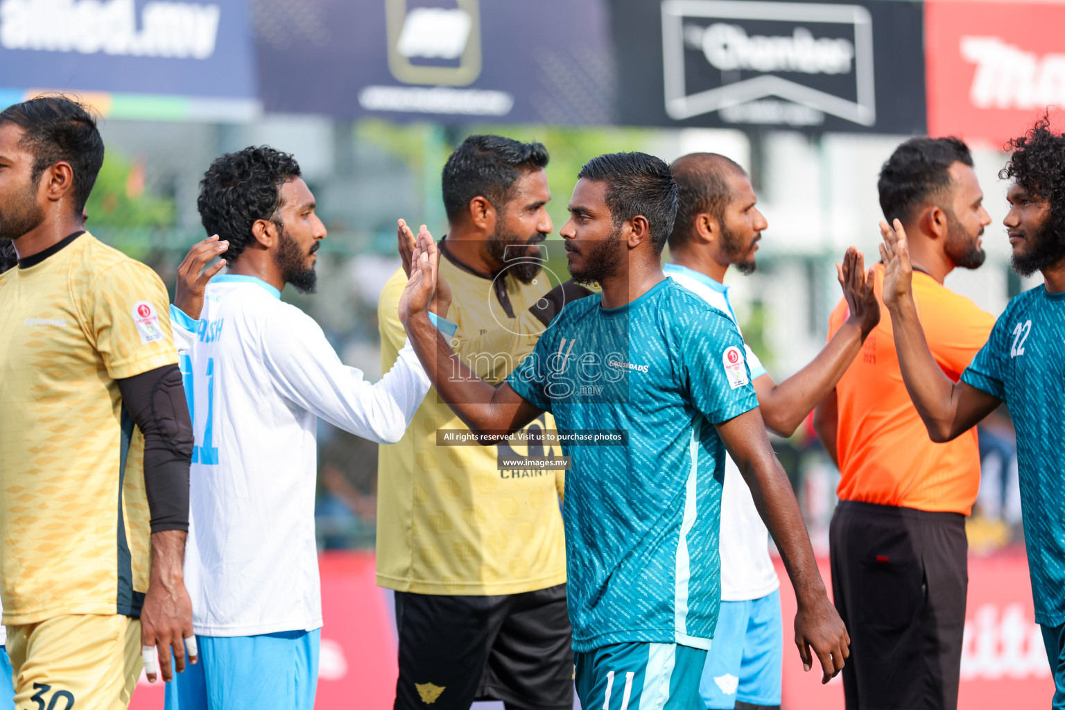 Club AVSEC vs Crossroads Maldives in Club Maldives Cup 2023 held in Hulhumale, Maldives, on Monday, 24th July 2023 Photos: Nausham Waheed/ images.mv