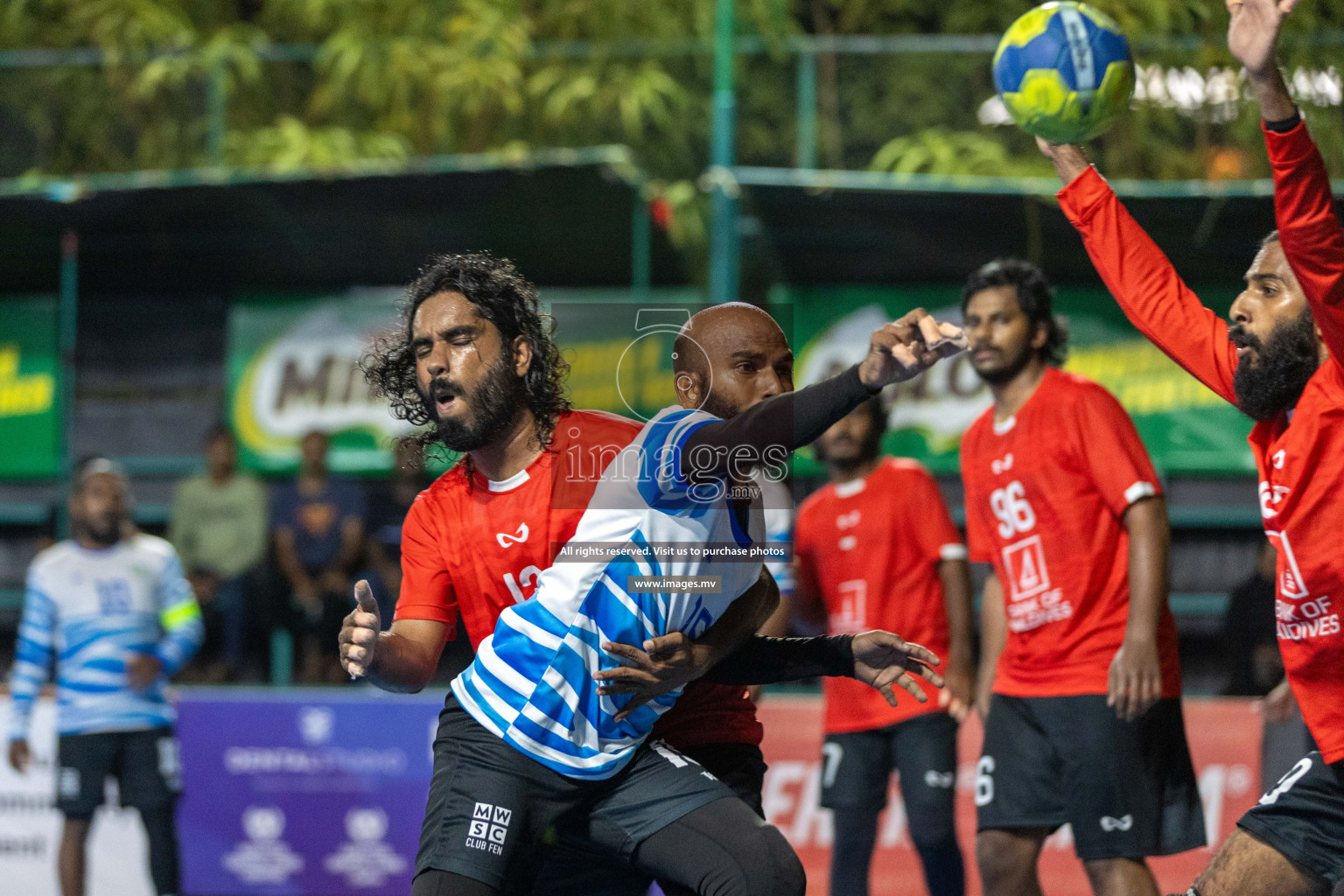Day 5 of 7th Inter-Office/Company Handball Tournament 2023, held in Handball ground, Male', Maldives on Tuesday, 19th September 2023 Photos: Nausham Waheed/ Images.mv