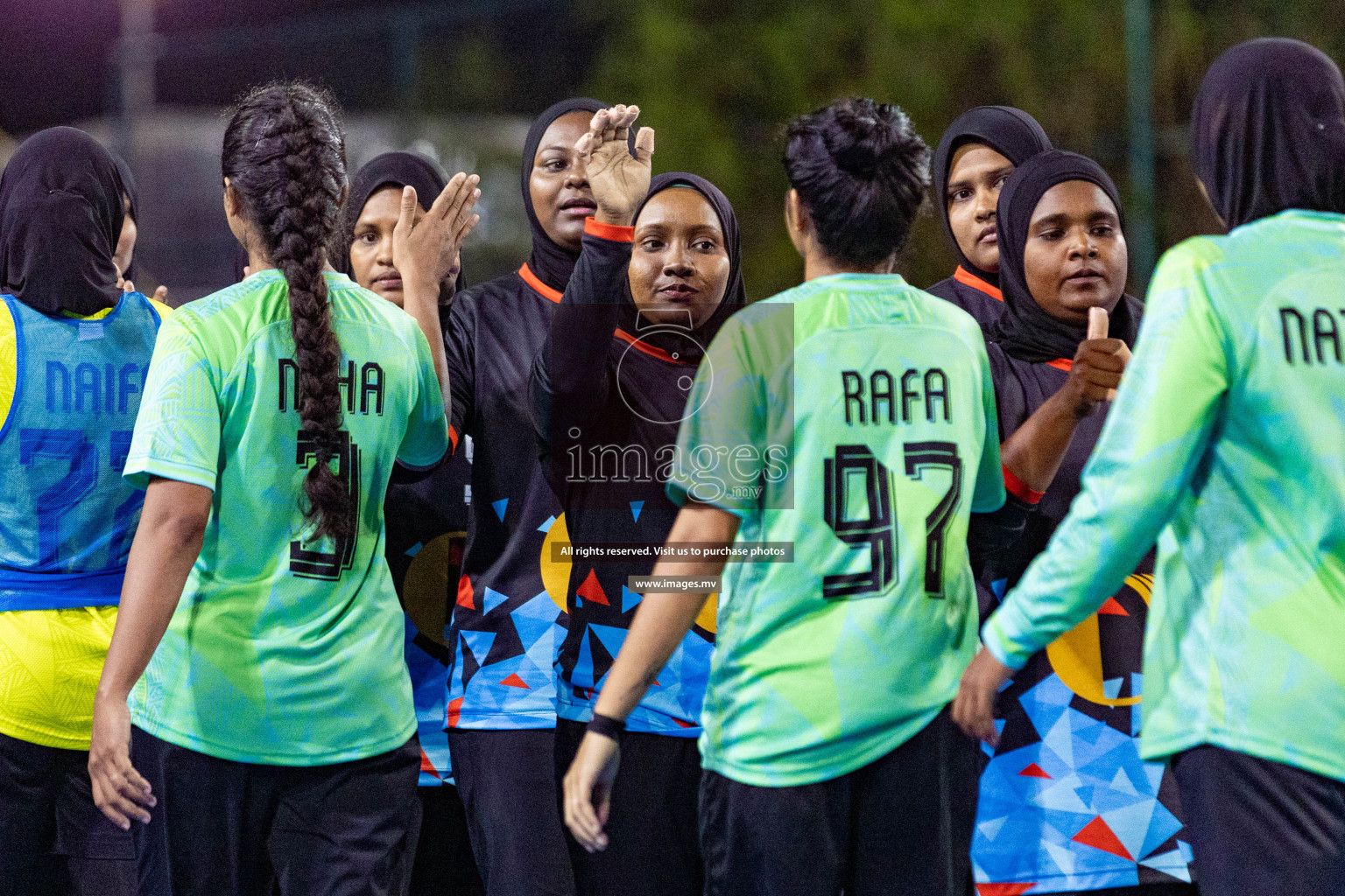 Day 4 of 7th Inter-Office/Company Handball Tournament 2023, held in Handball ground, Male', Maldives on Monday, 18th September 2023 Photos: Nausham Waheed/ Images.mv